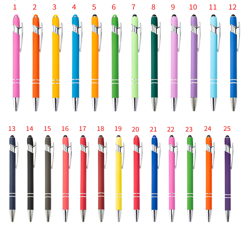 Soft-Touch Pen w/ Stylus 13