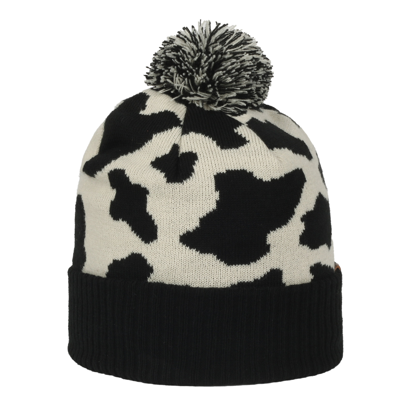 Graphic Watch Cap with Pom 5