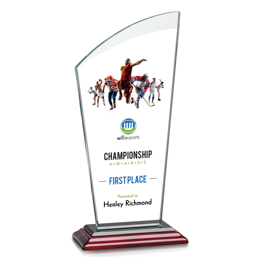 Tomkins VividPrint™ Award - Rosewood 4