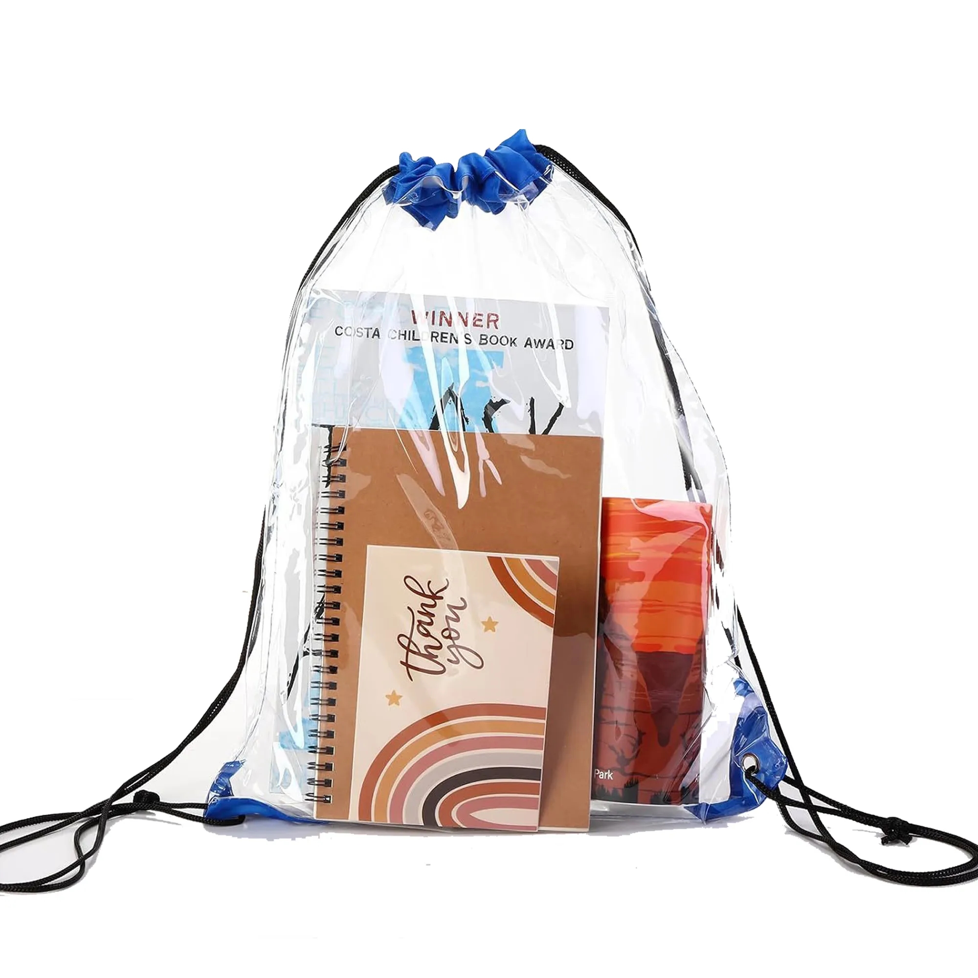Clear Stadium Drawstring Backpack 1