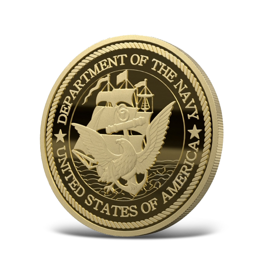 Custom 3D Die Struck Mint Coins 1.75" 3