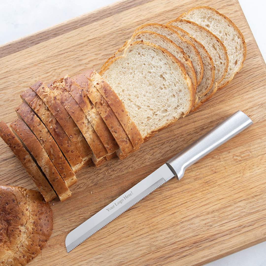 6" Bread Slicer w/Silver Handle 6