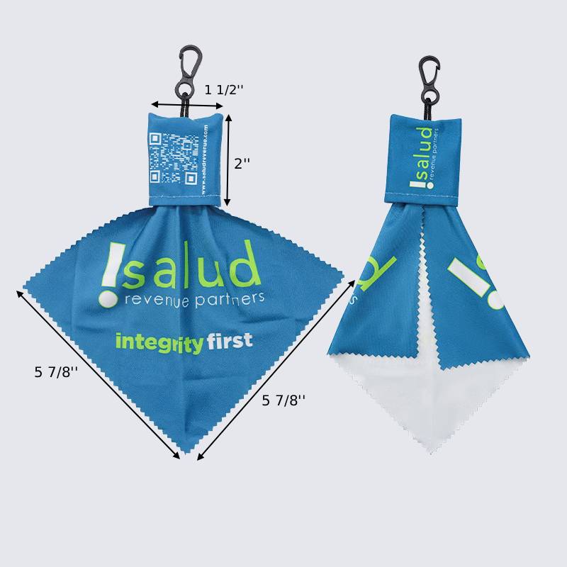 Microfiber Cleaning Pouch W/ Hook 2