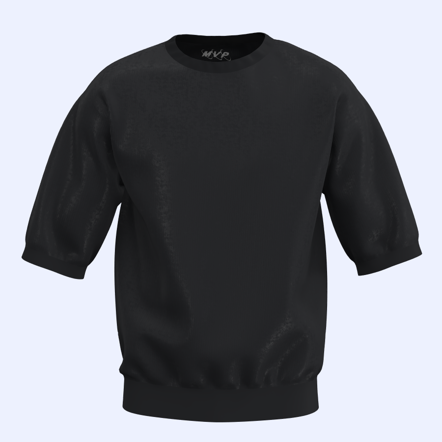 1/2 Sleeve Crewneck Sweatshirt 1