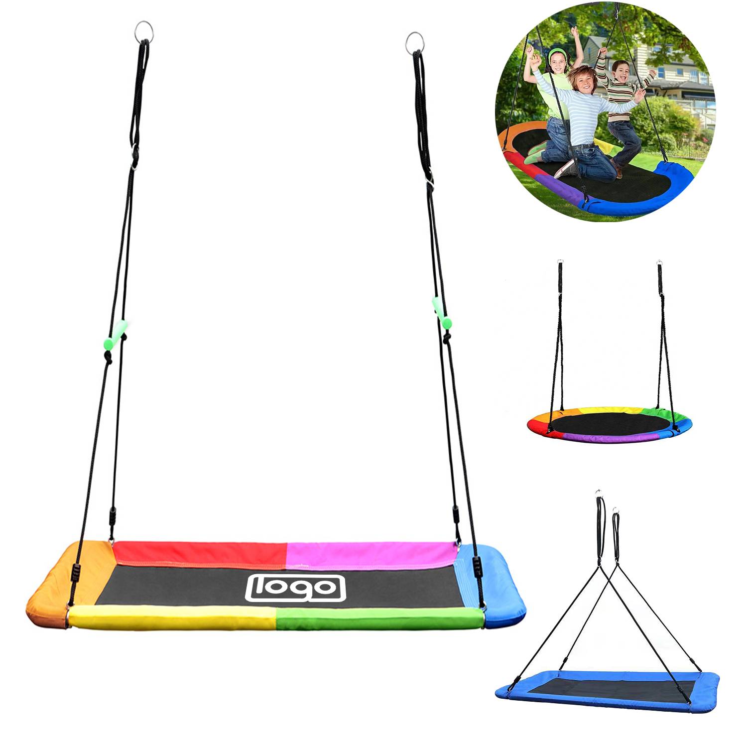 Outdoor Oxford Butterfly Swing Hammock 2