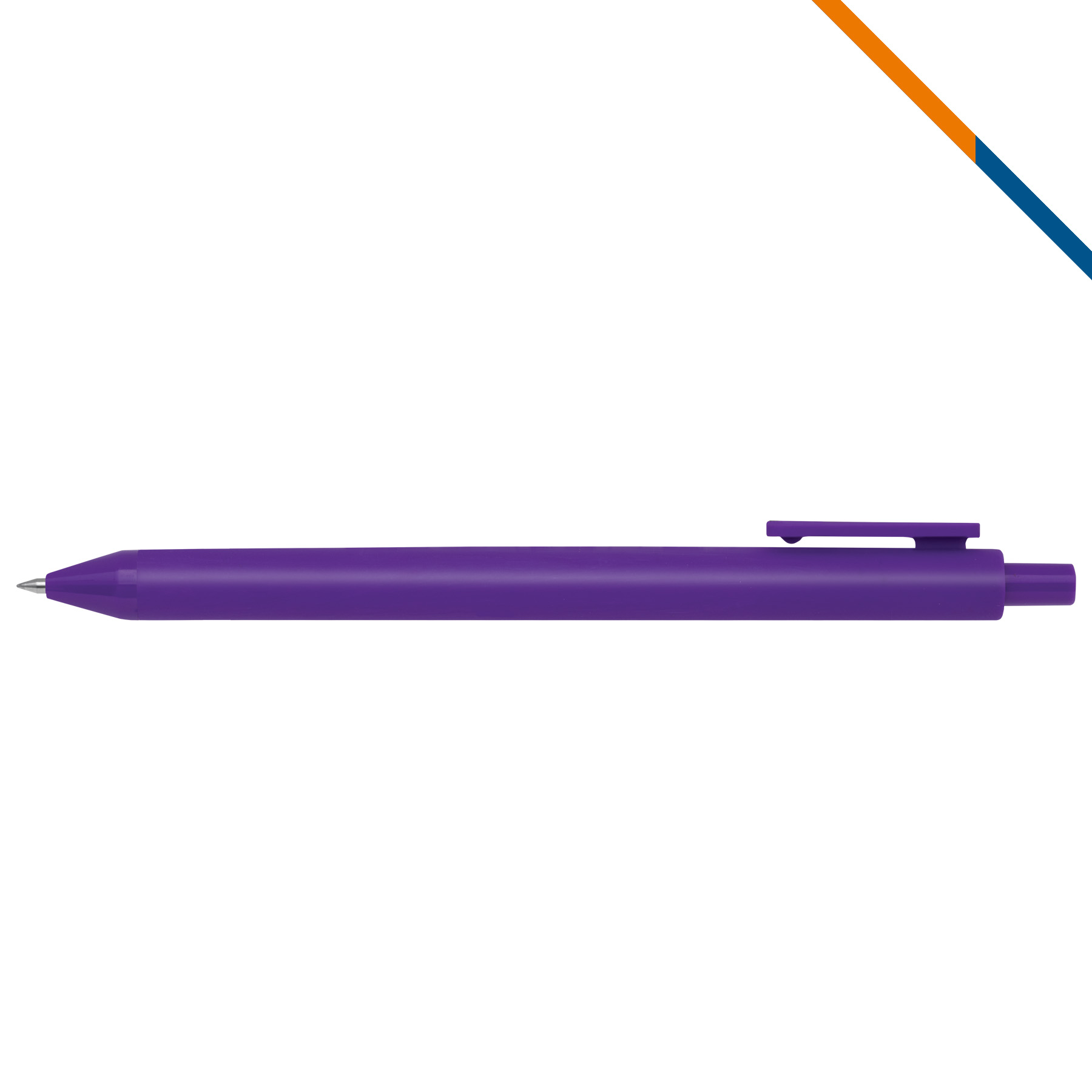 Cono Rubberized Plastic Pen 7