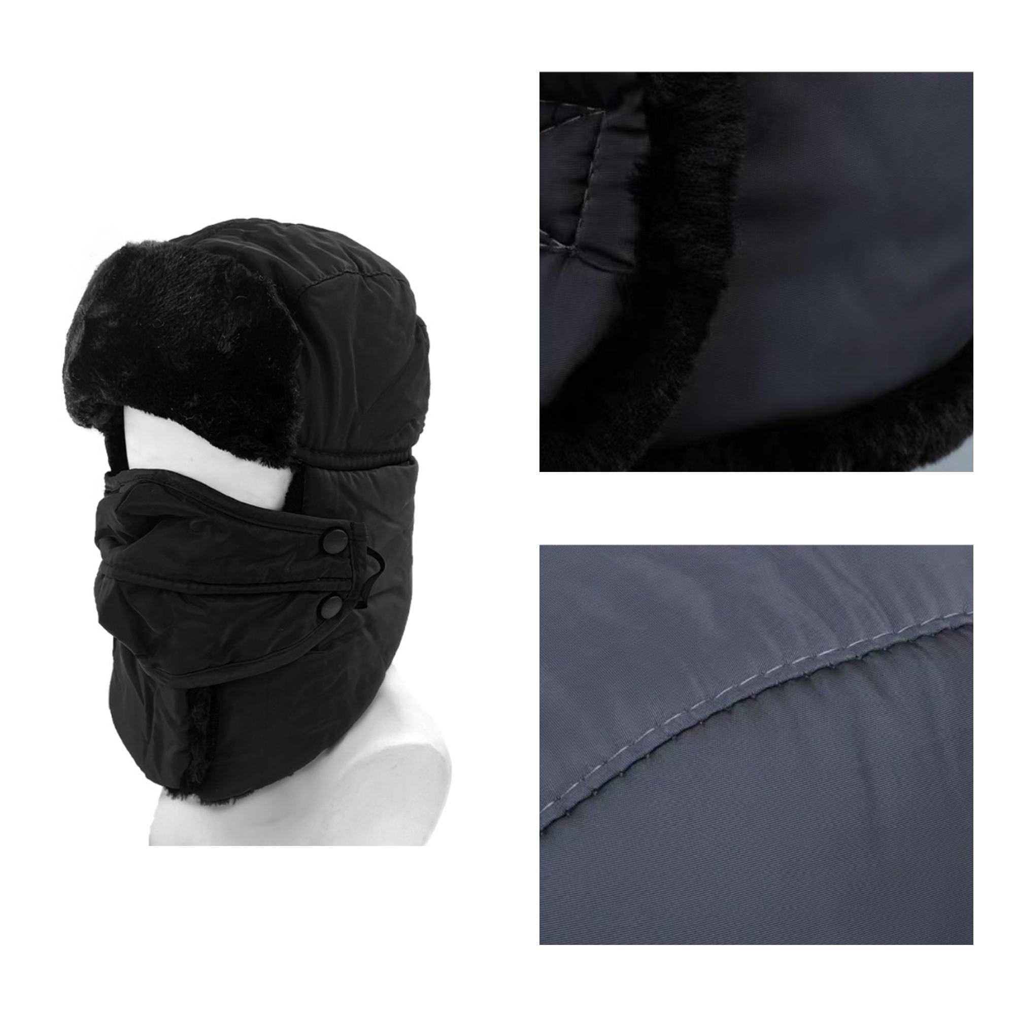 MOQ 10 PCS Comfort - Oriented Thickened And Warm Cycling Cap 2