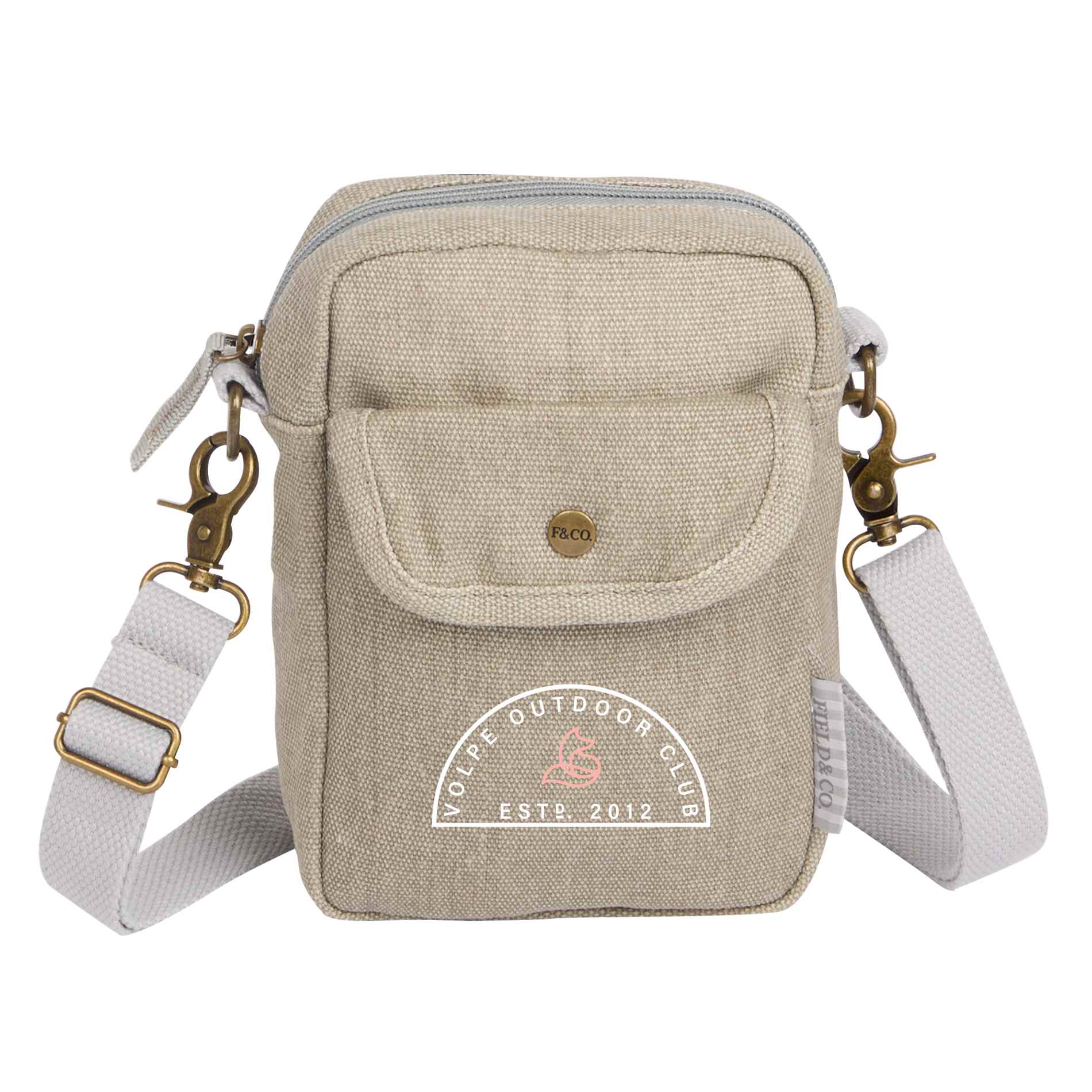 Field & Co Campus Cotton Crossbody Tote 16