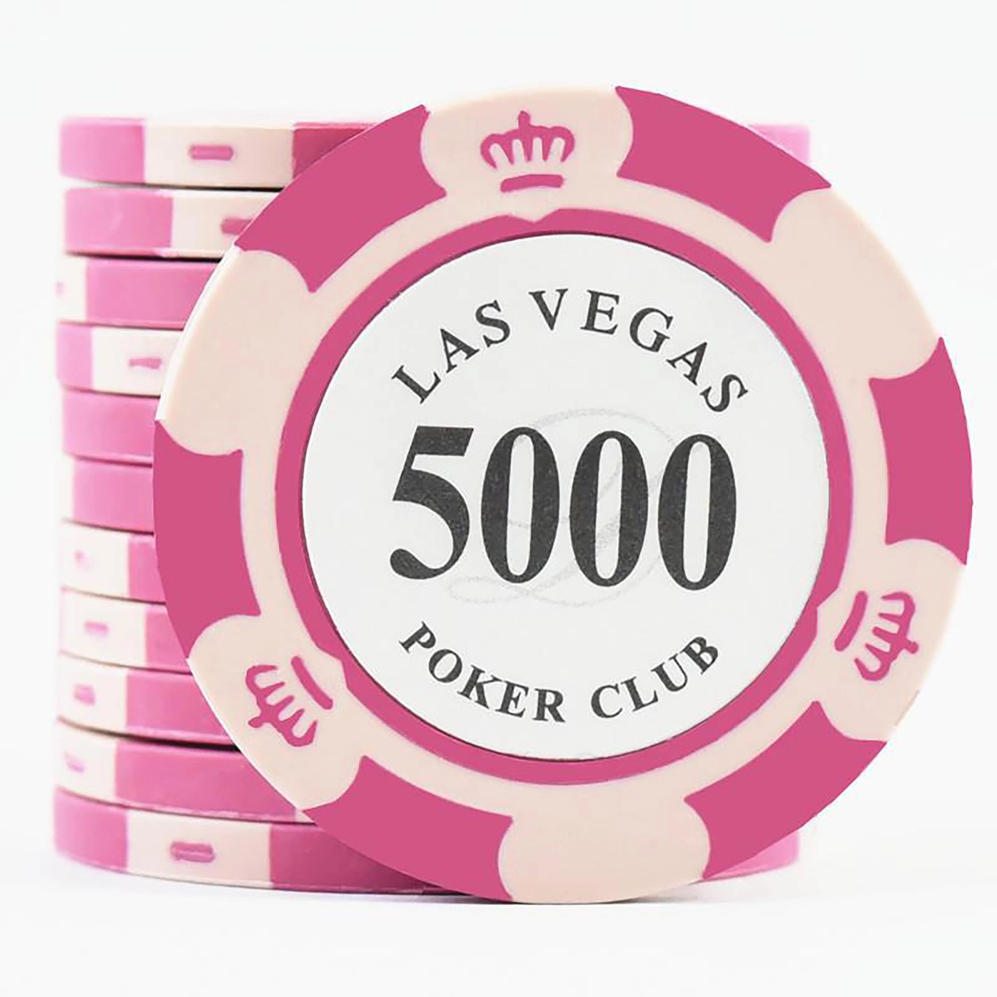 MOQ 50pcs 13.5g Professional Customized Clay Poker Chip 3