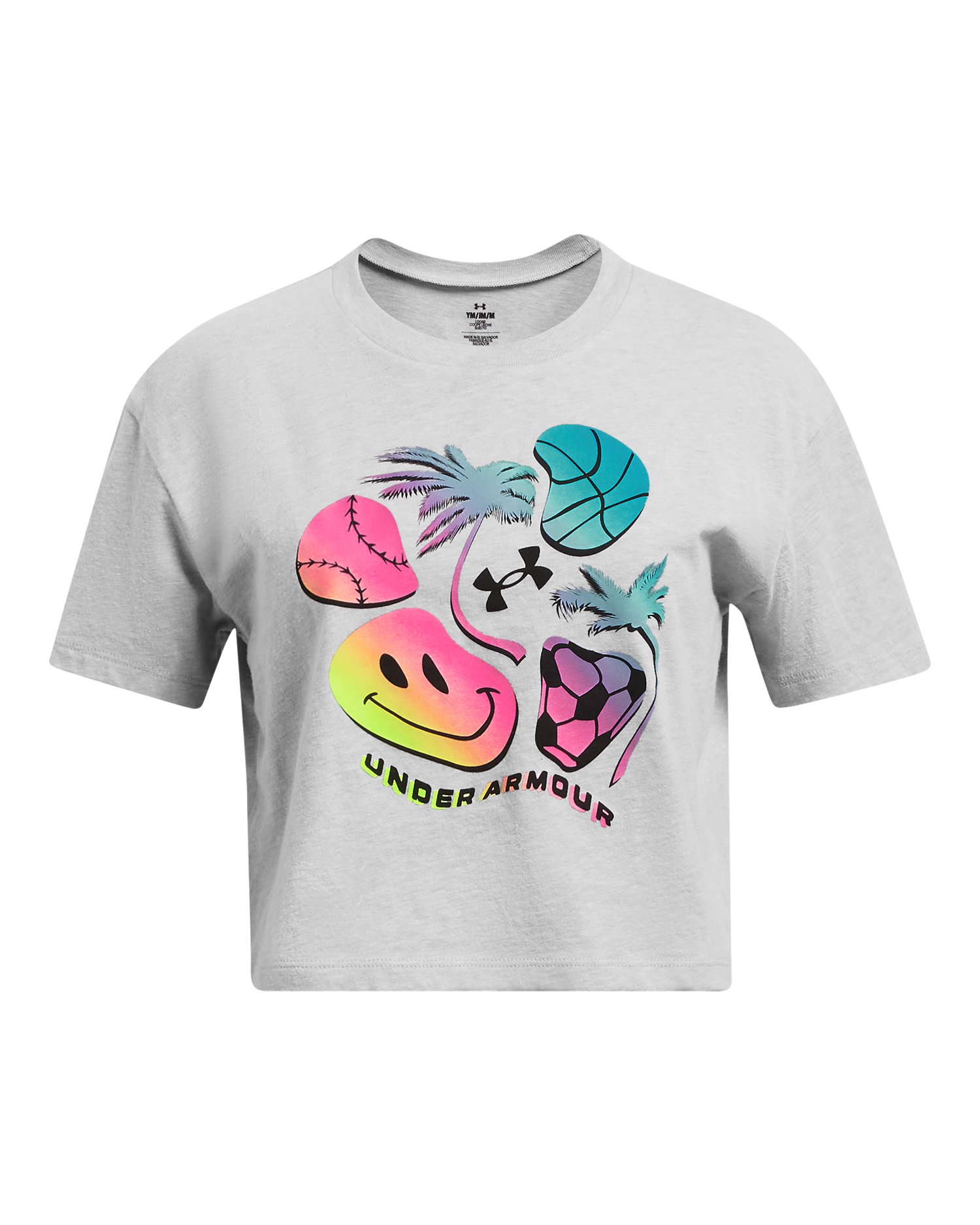 Girls' UA Bloom Everyday Short Sleeve 3