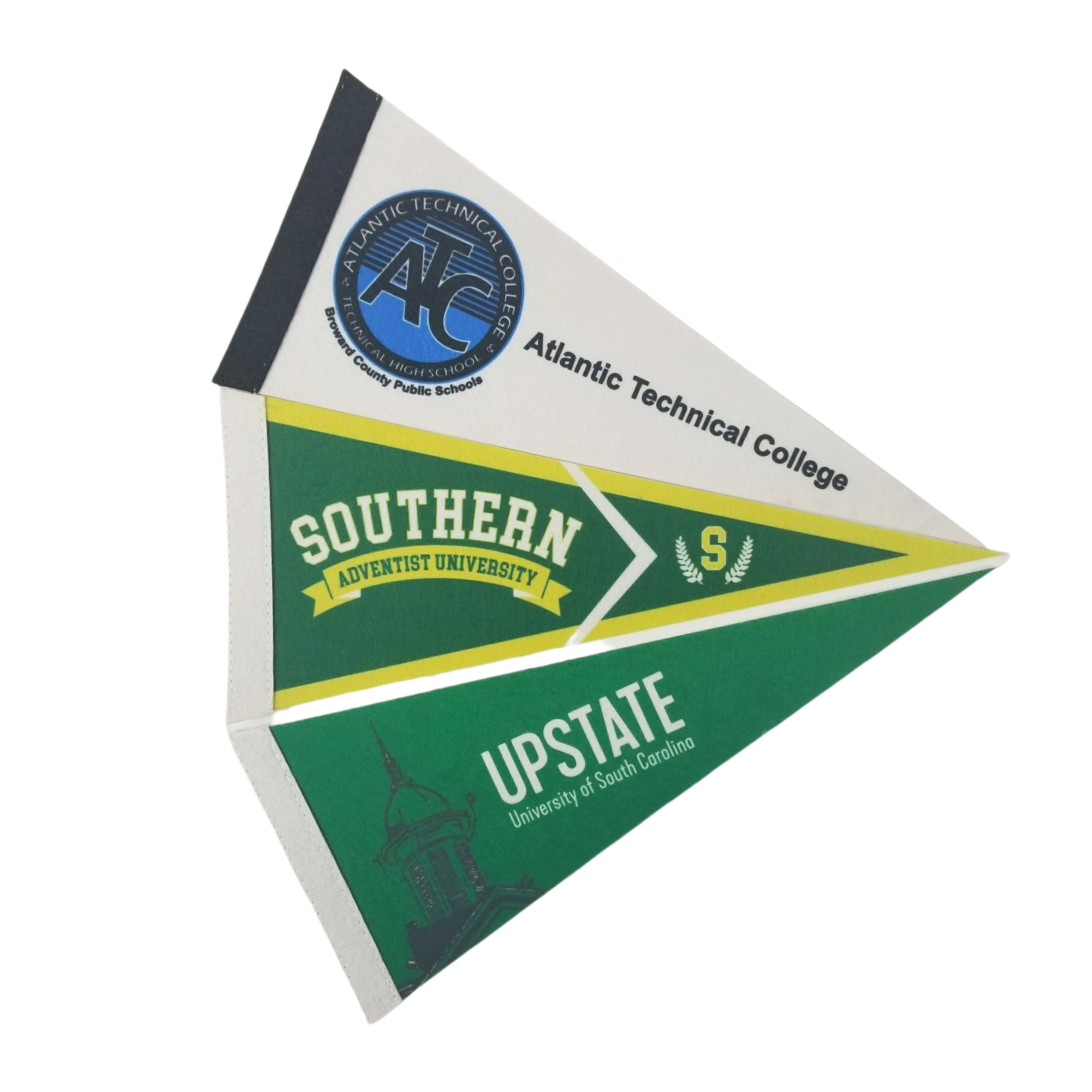 4" x 10" Multipurpose Decorative Printed Felt Pennant 3