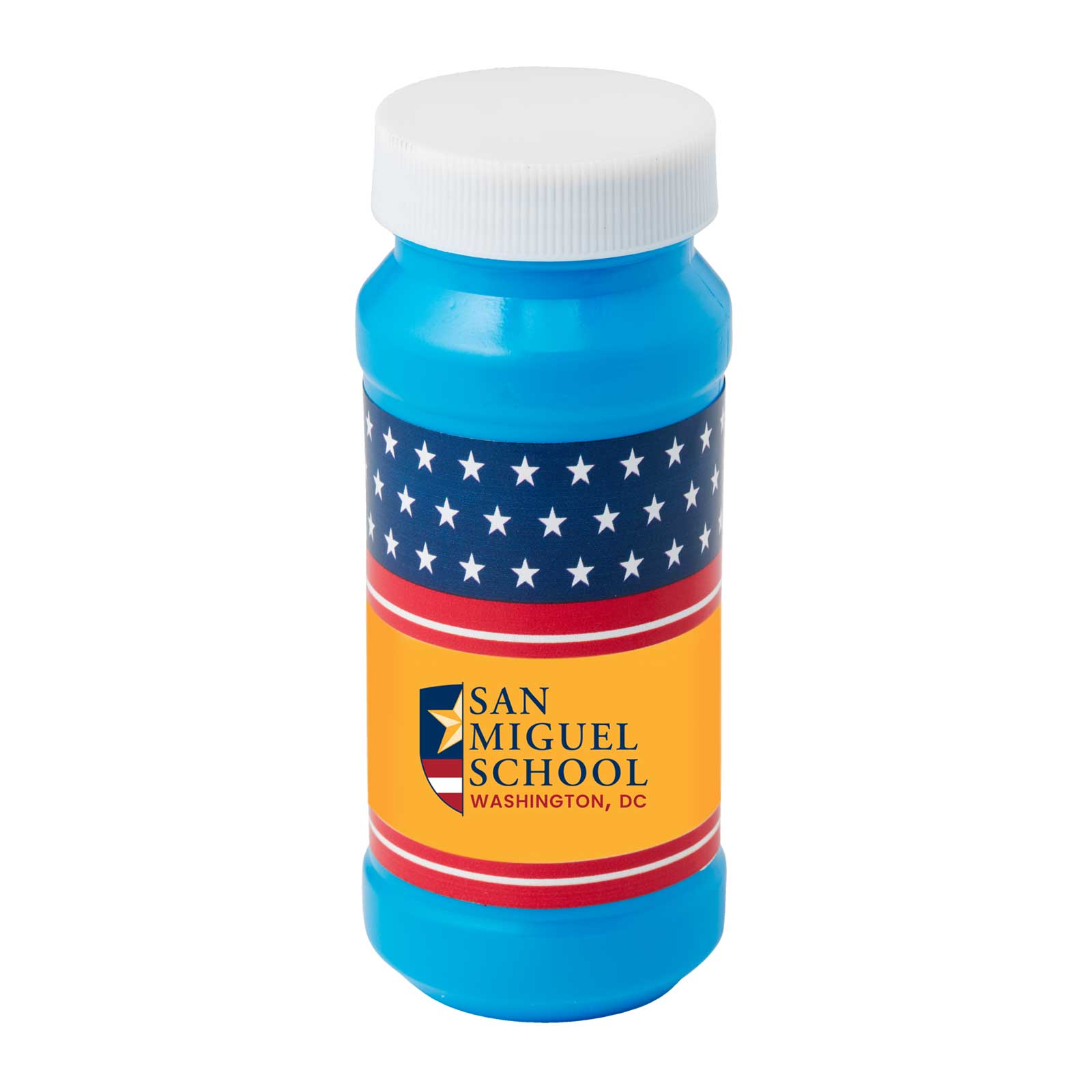 4 oz. Patriotic Bubbles with Full-Color Digital Label 11