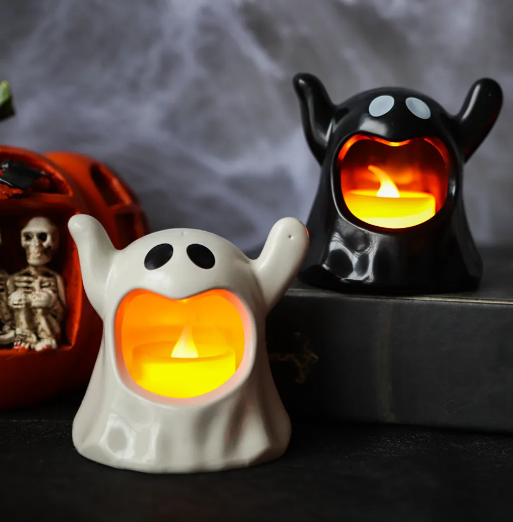Halloween Ghost candlestick Lantern 2