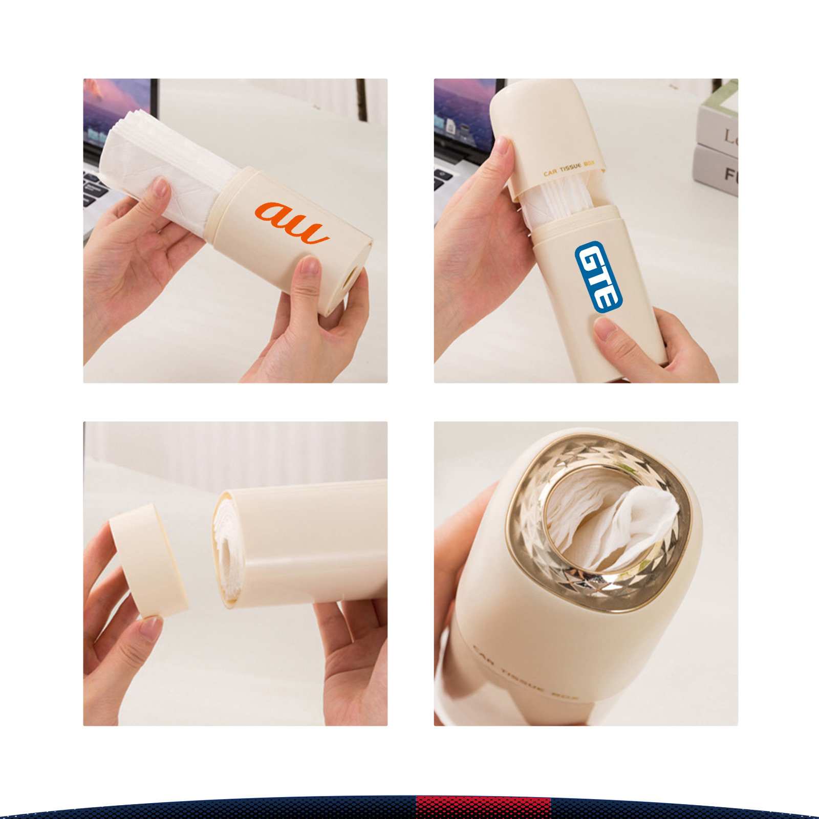 Adjustable Car Tissue Box 4