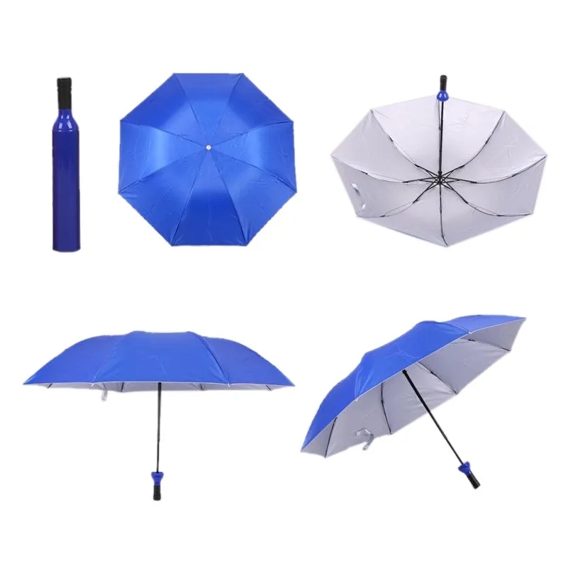Creative Wine Bottle Umbrella 12