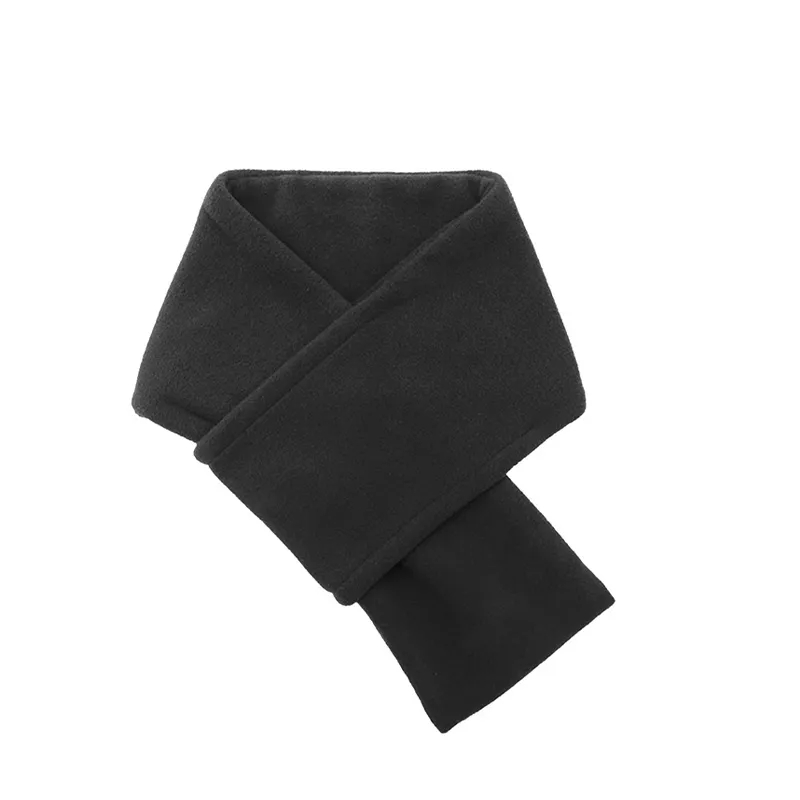 Embroidery Warm Fleece Winter Scarf 12