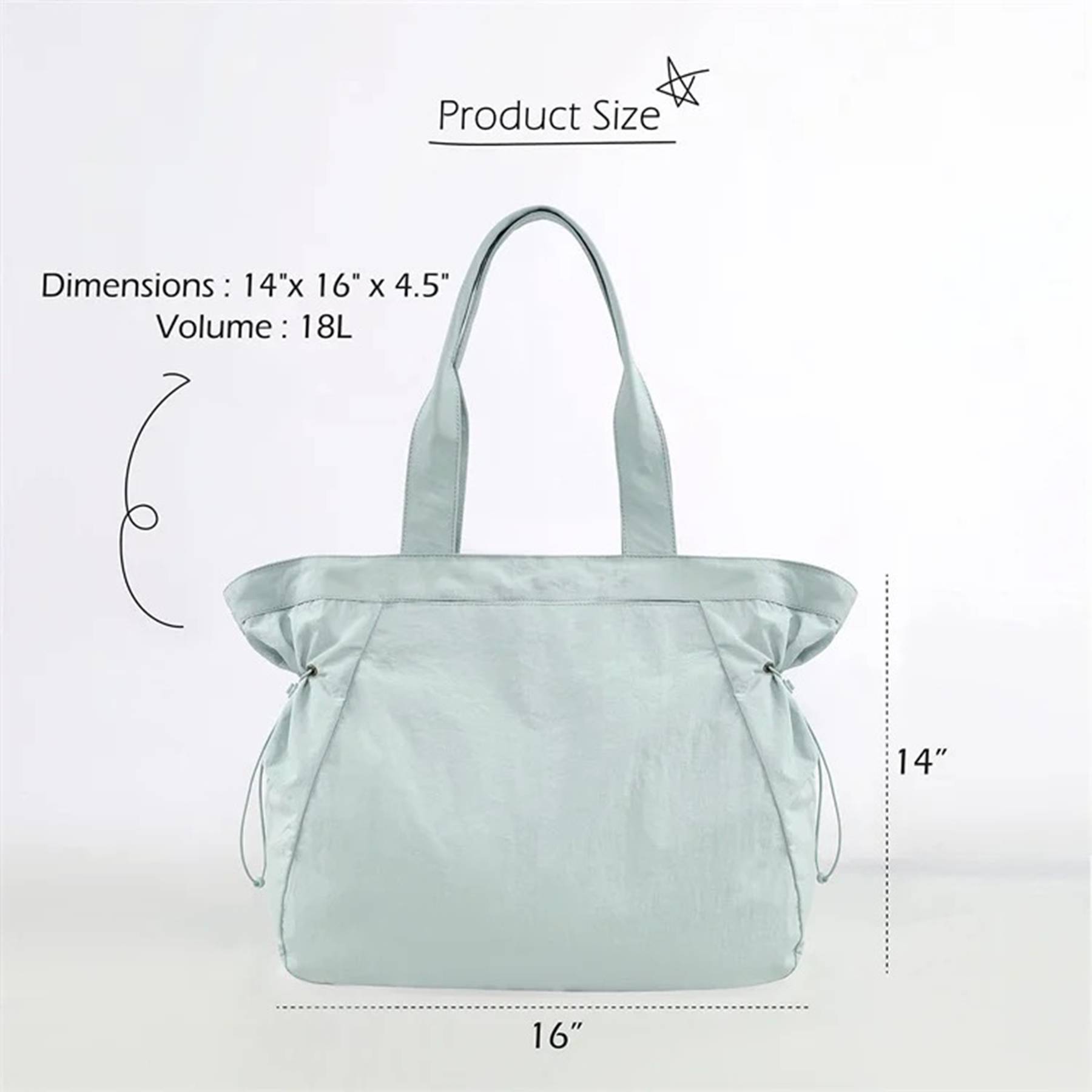 Women's Nylon Fitness Tote bag 3
