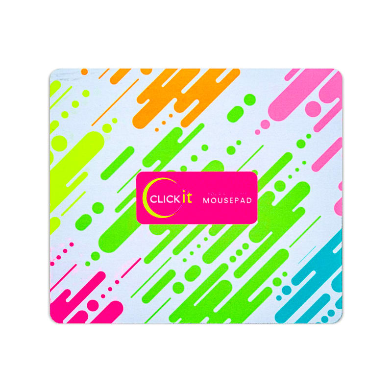 Fluorescent Neon Custom Printed Medium Mouse Pads 4