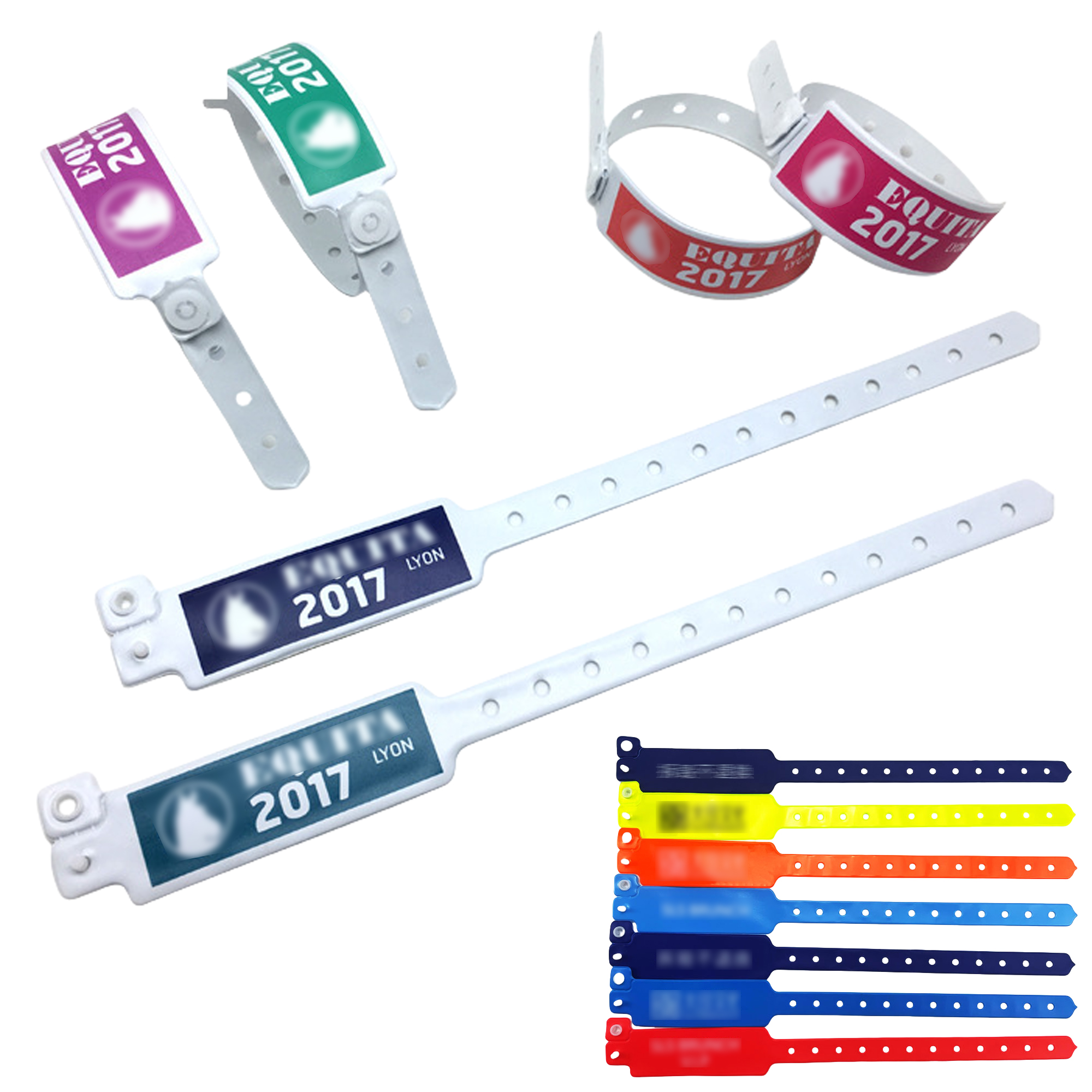 Colorful Wristbands for Parties & Events MOQ50 1