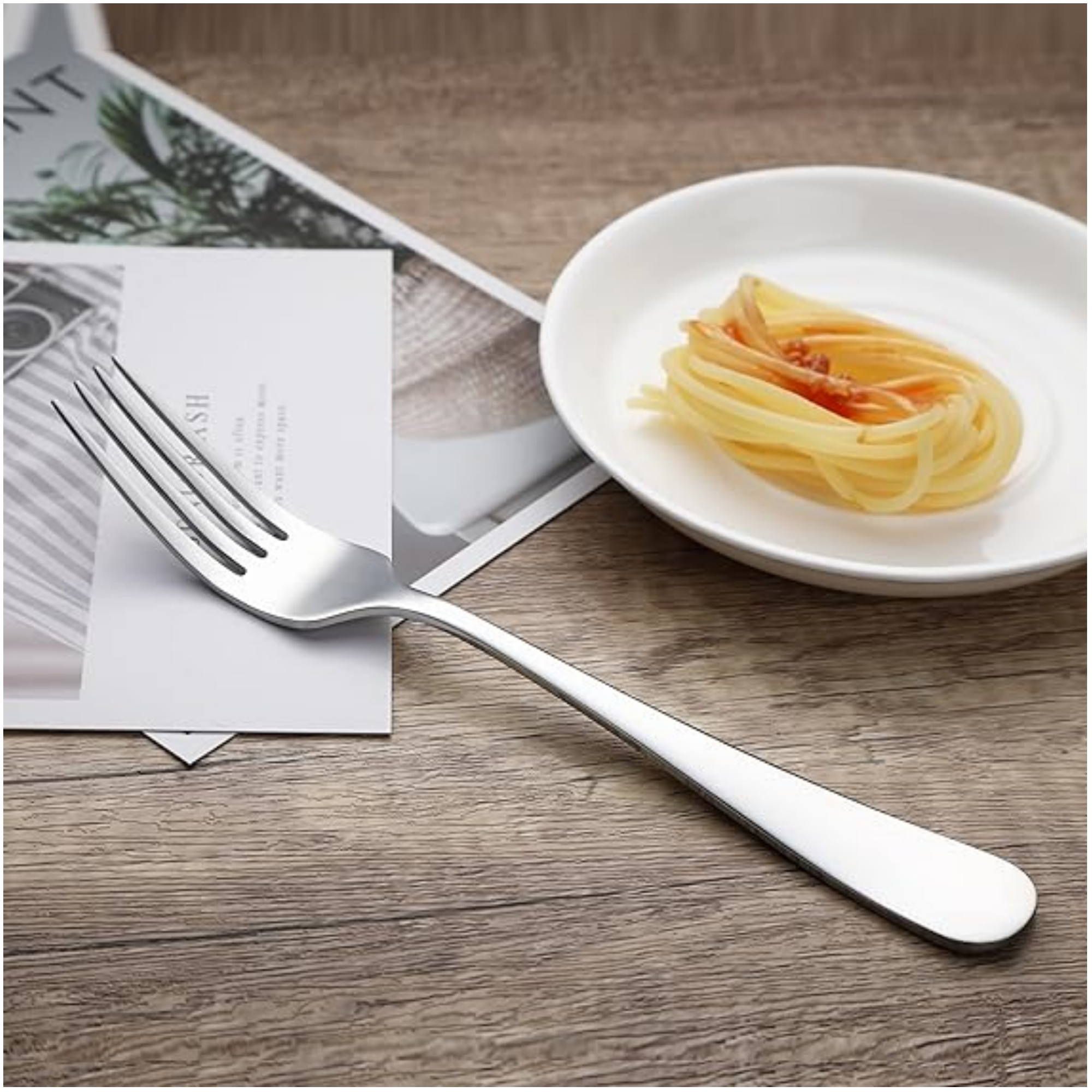 Basics Stainless Steel Dinner Fork 3