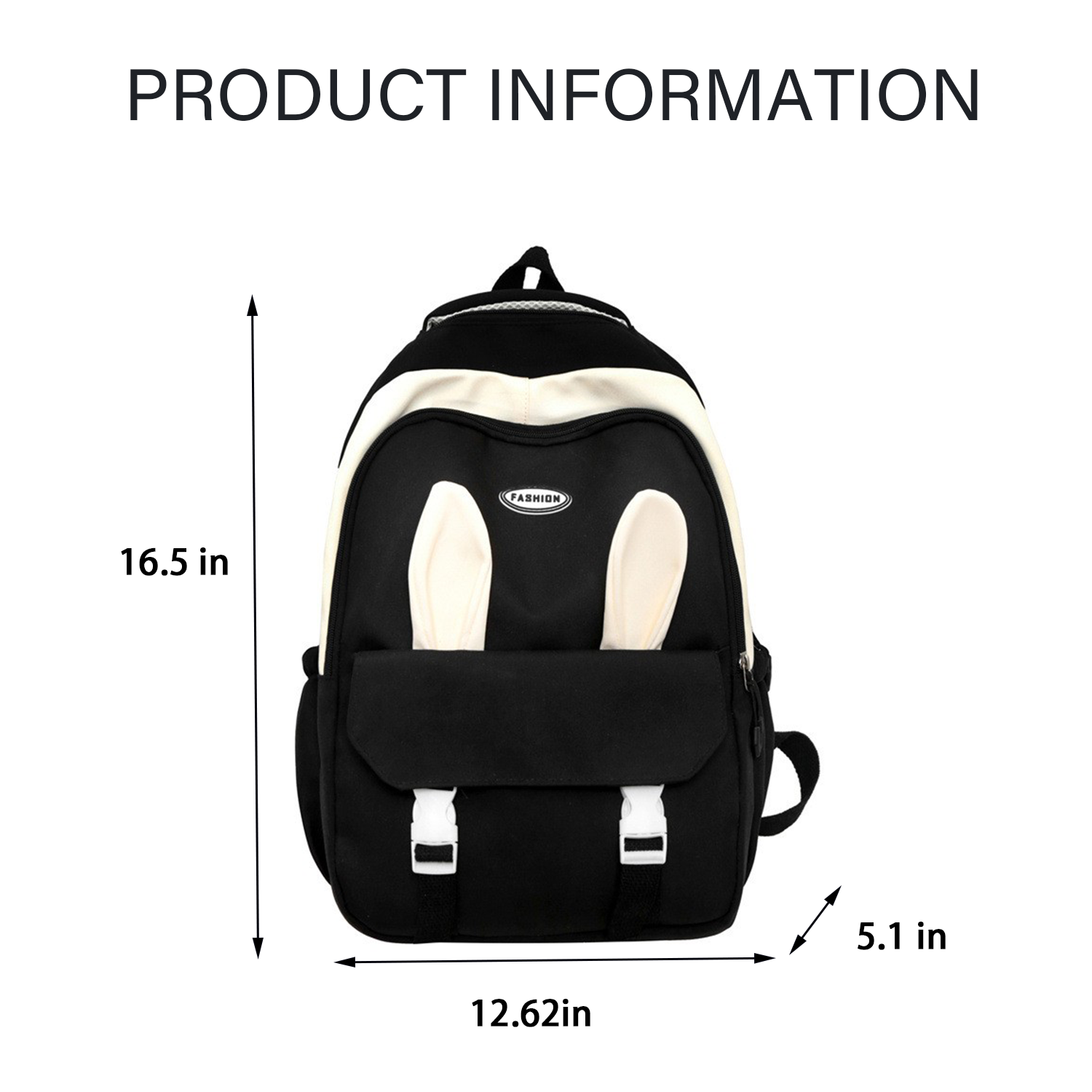 Cute Rabbit Academy Style Schoolbag Backpack 2