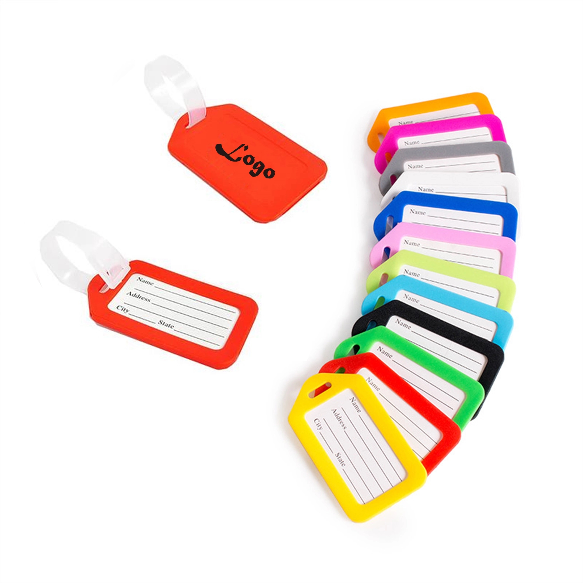 Plastic Luggage Identifier with Address Card 1