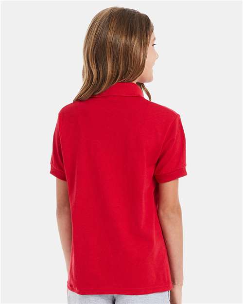 Youth EcoSmart® Jersey Polo - 054Y 45
