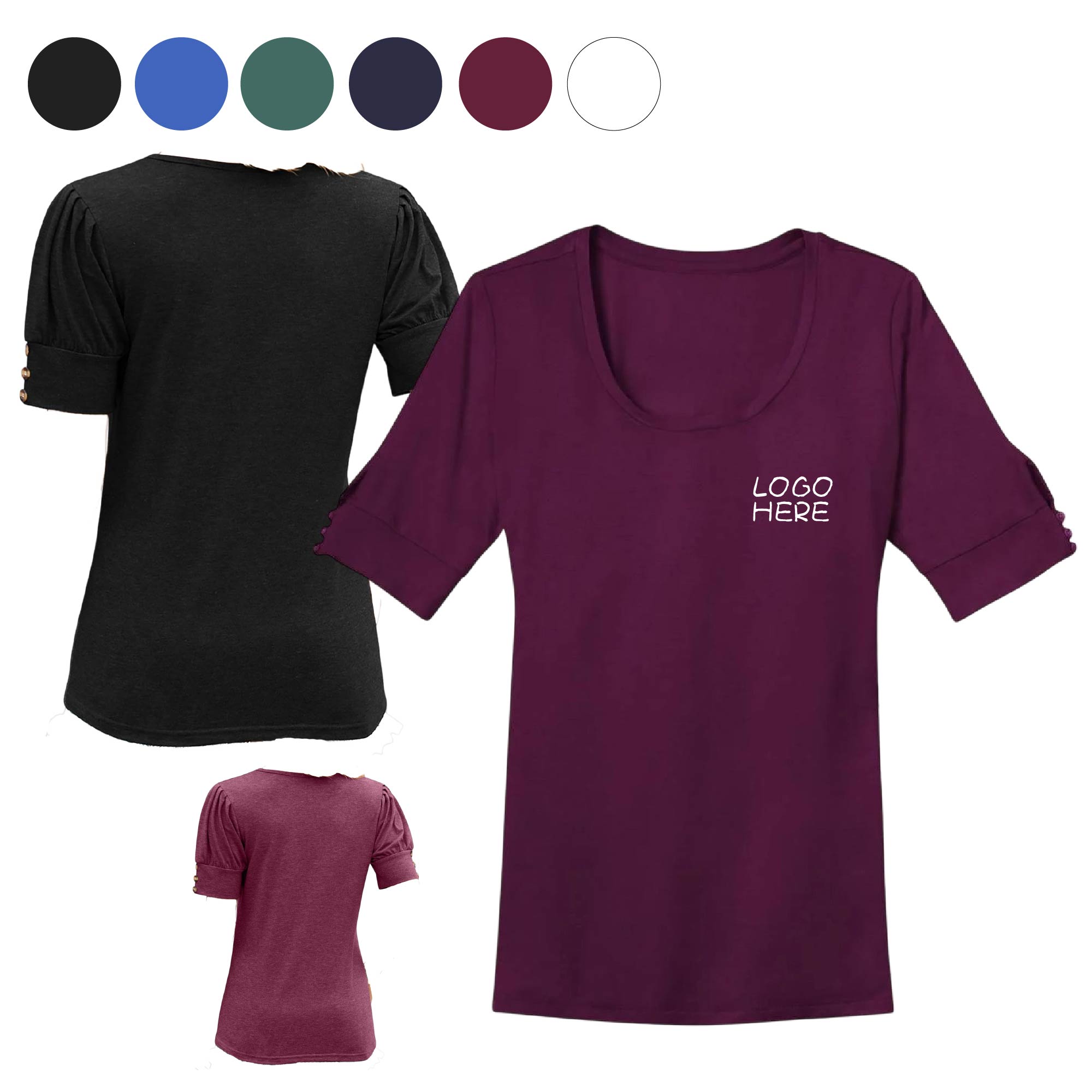 Ladies Short-Sleeve Performance Crew 2