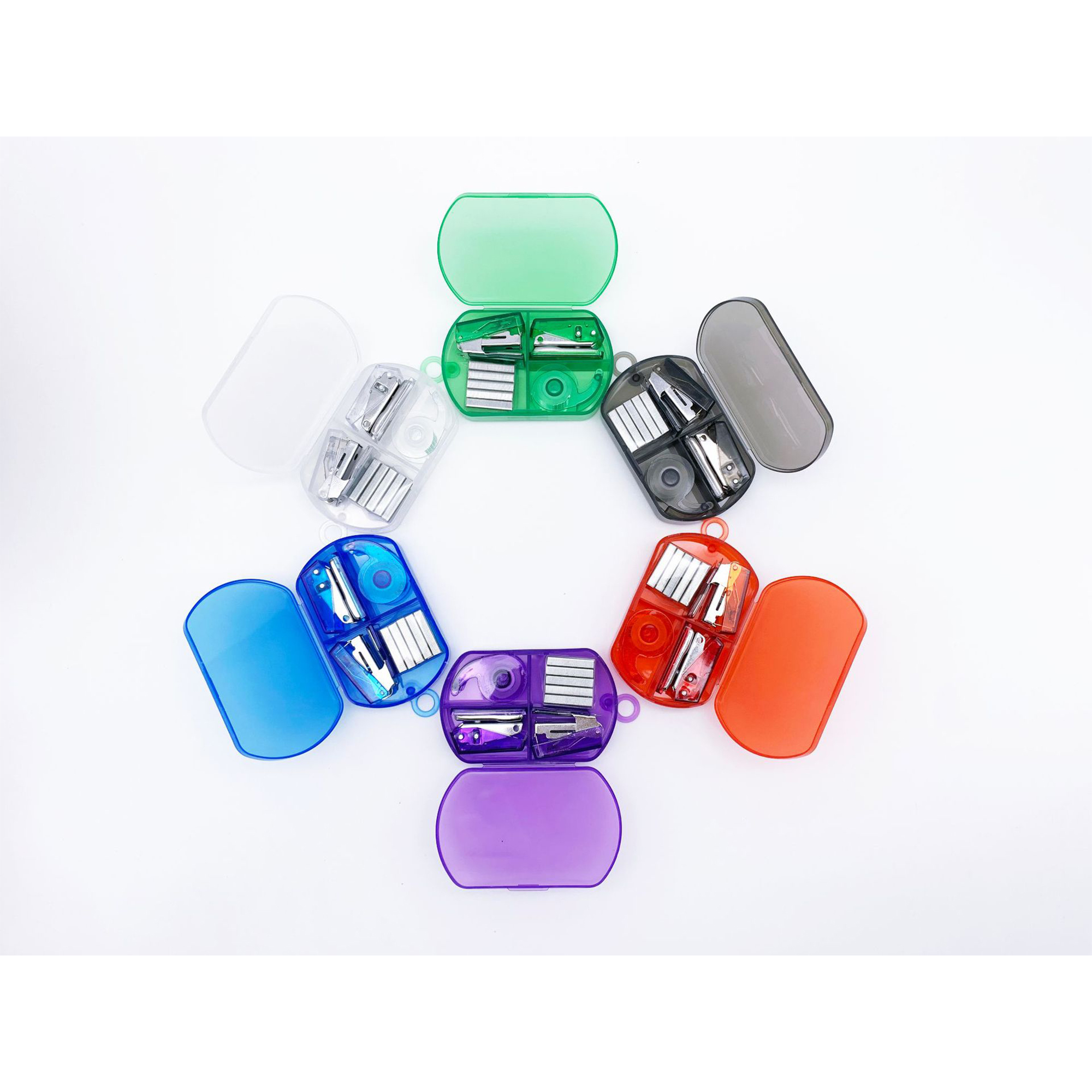 Portable Office Supply Set with 4 Pieces 4