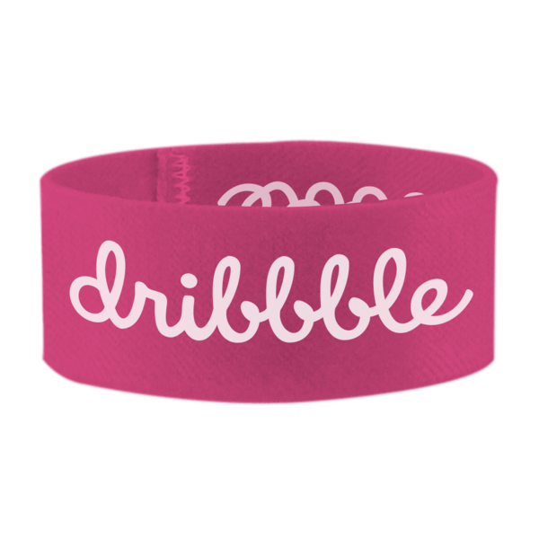 1" H x 7" L Dye-Sublimated Stretchy Elastic Bracelet 1