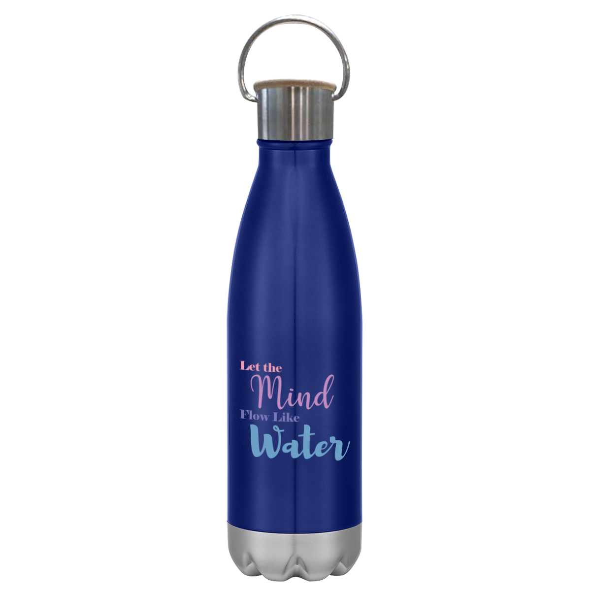16 Oz. Swiggy Stainless Steel Bottle With Bamboo Lid, custom water bottle with logo imprint 21