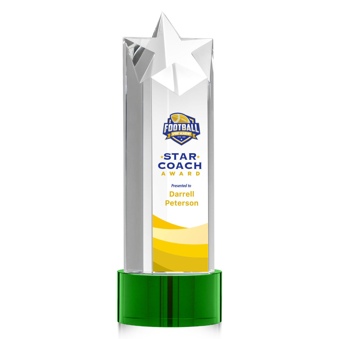 Berkeley VividPrint™ Award on Marvel Base - Green 20