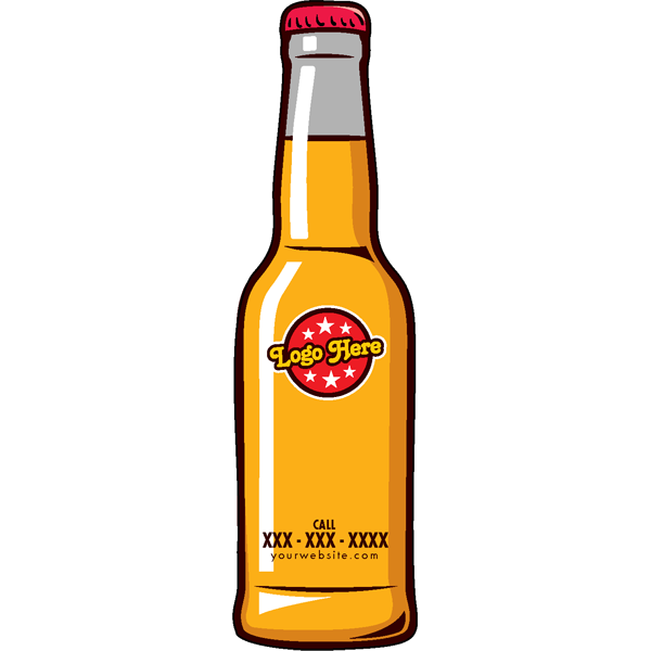 Stock Shape 1/4" Acrylic Magnet - USA Made