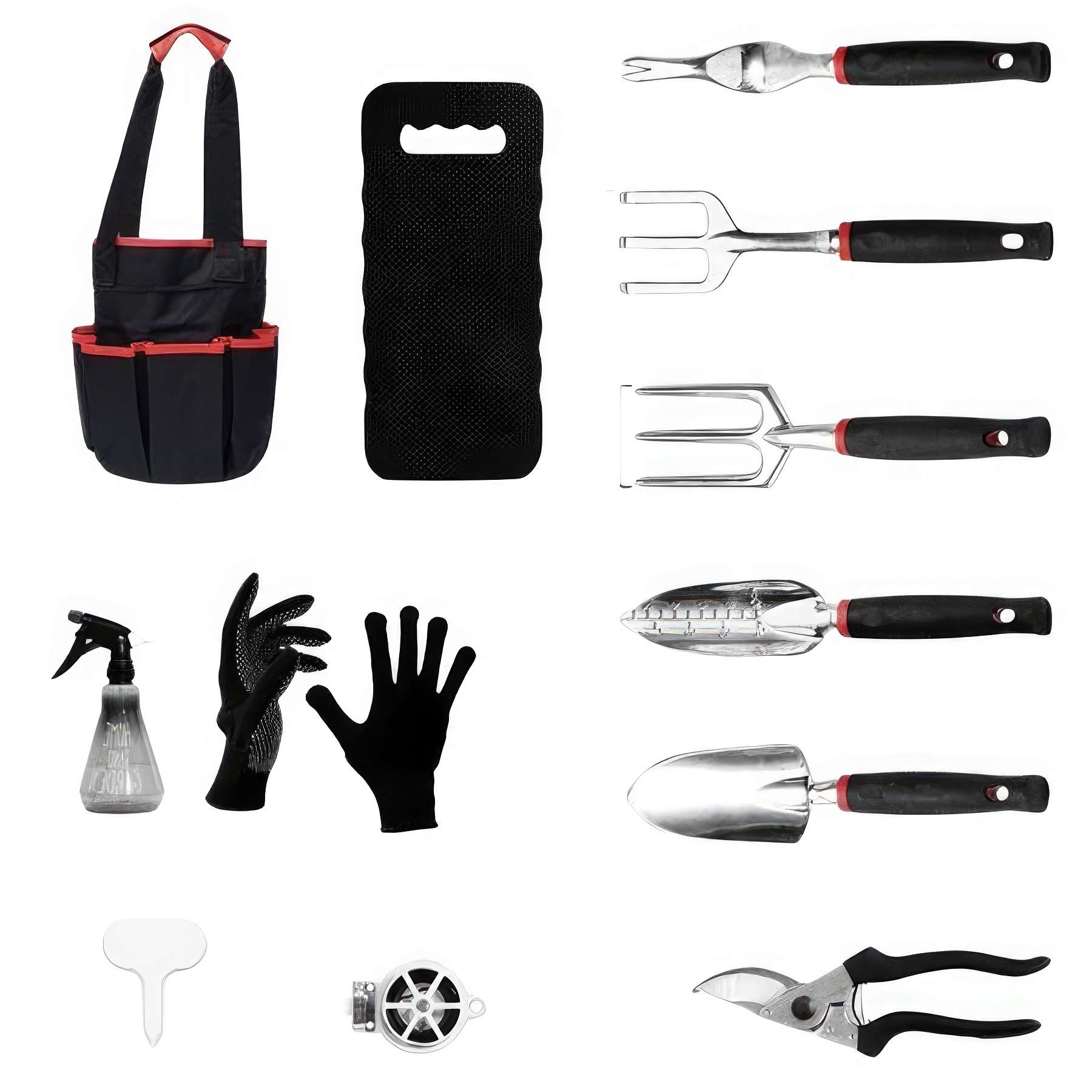 Home Gardening Planting Hand Tool Set Starter Kit with Bag 3