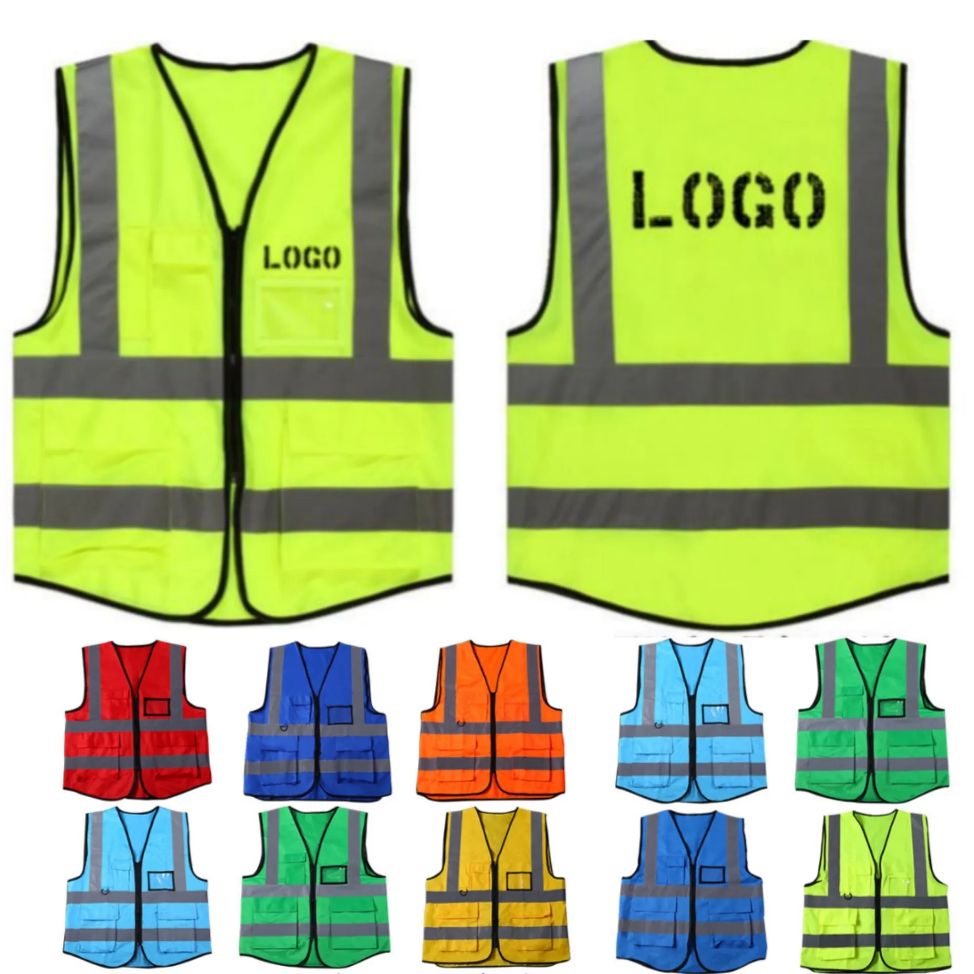 Adult Safety Breathable Reflective Vest 1