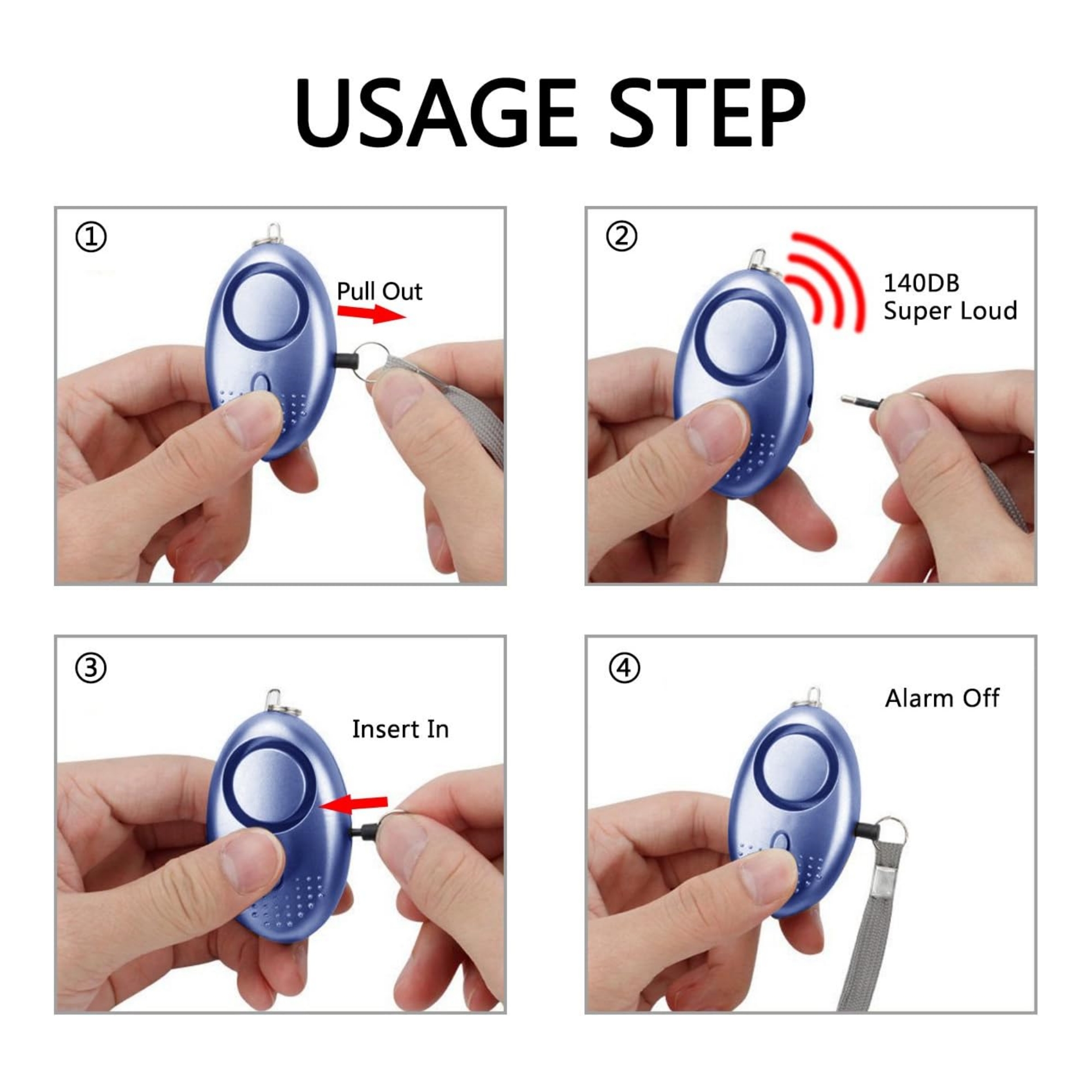 Safe Sound Personal Alarm 8