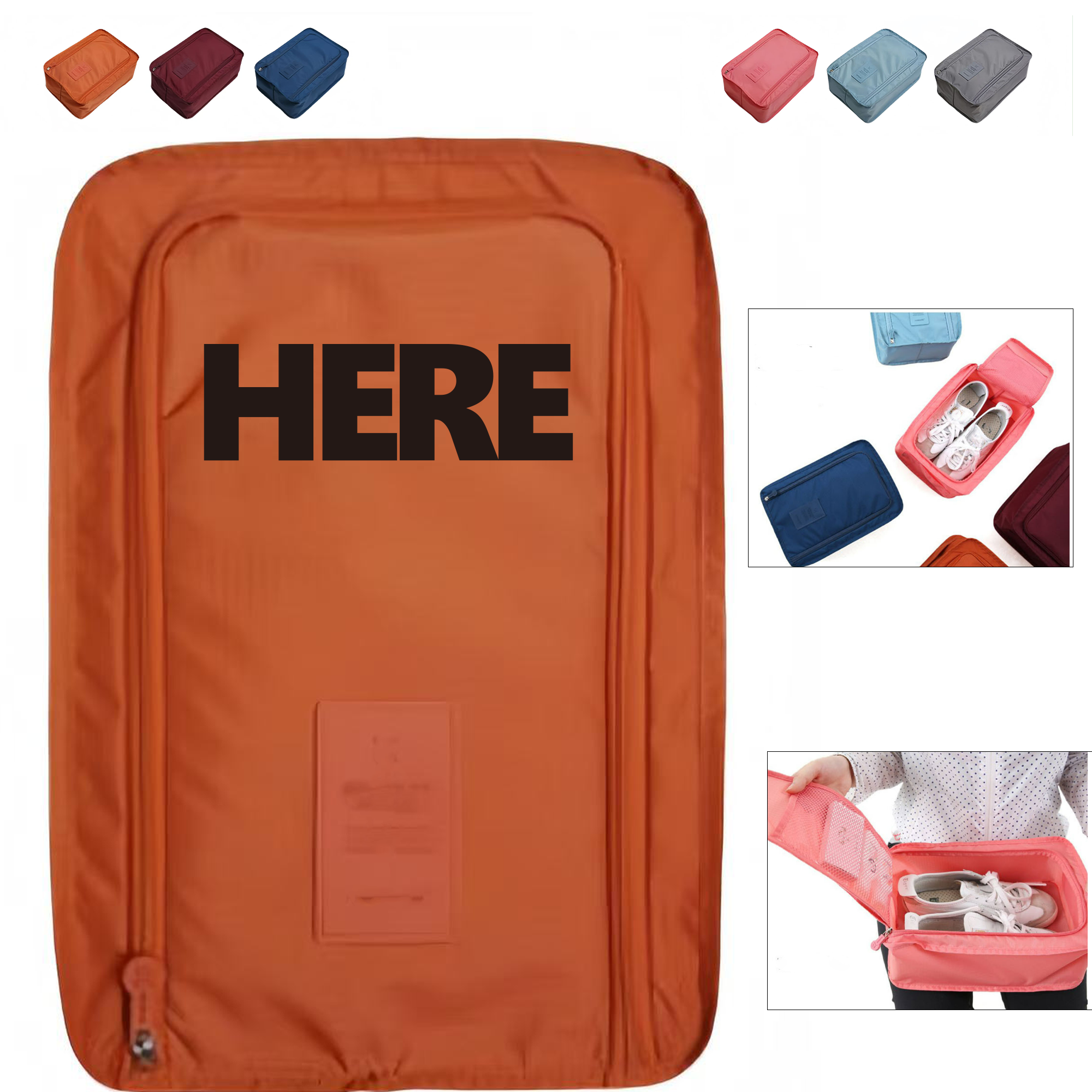 Portable Fold-Up Shoe Case 2