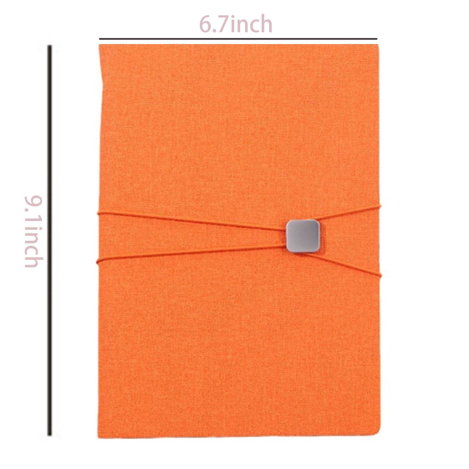 A5 PU Leather Elastic Buckle Notebook 3