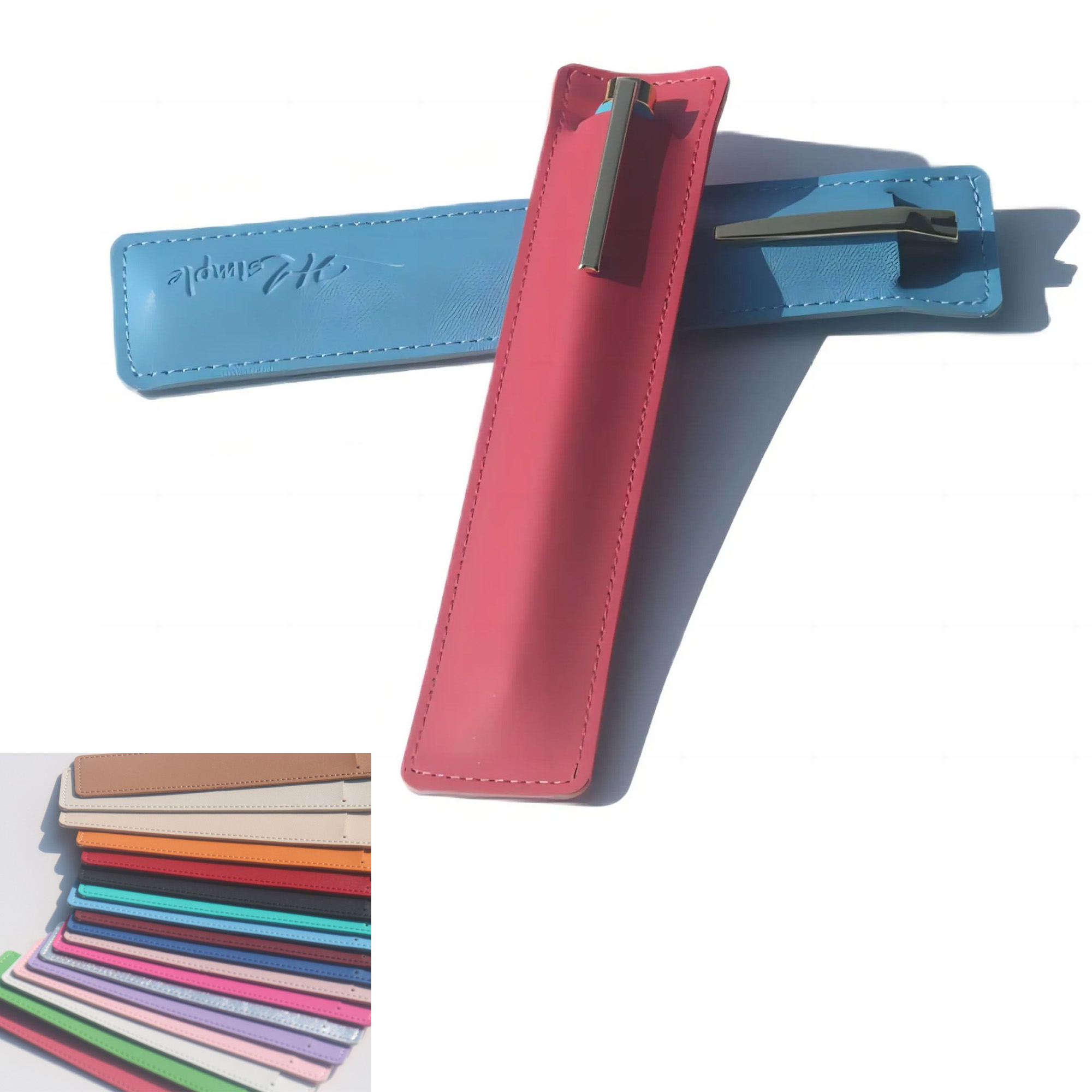 Premium Leather Writing Pouch 2