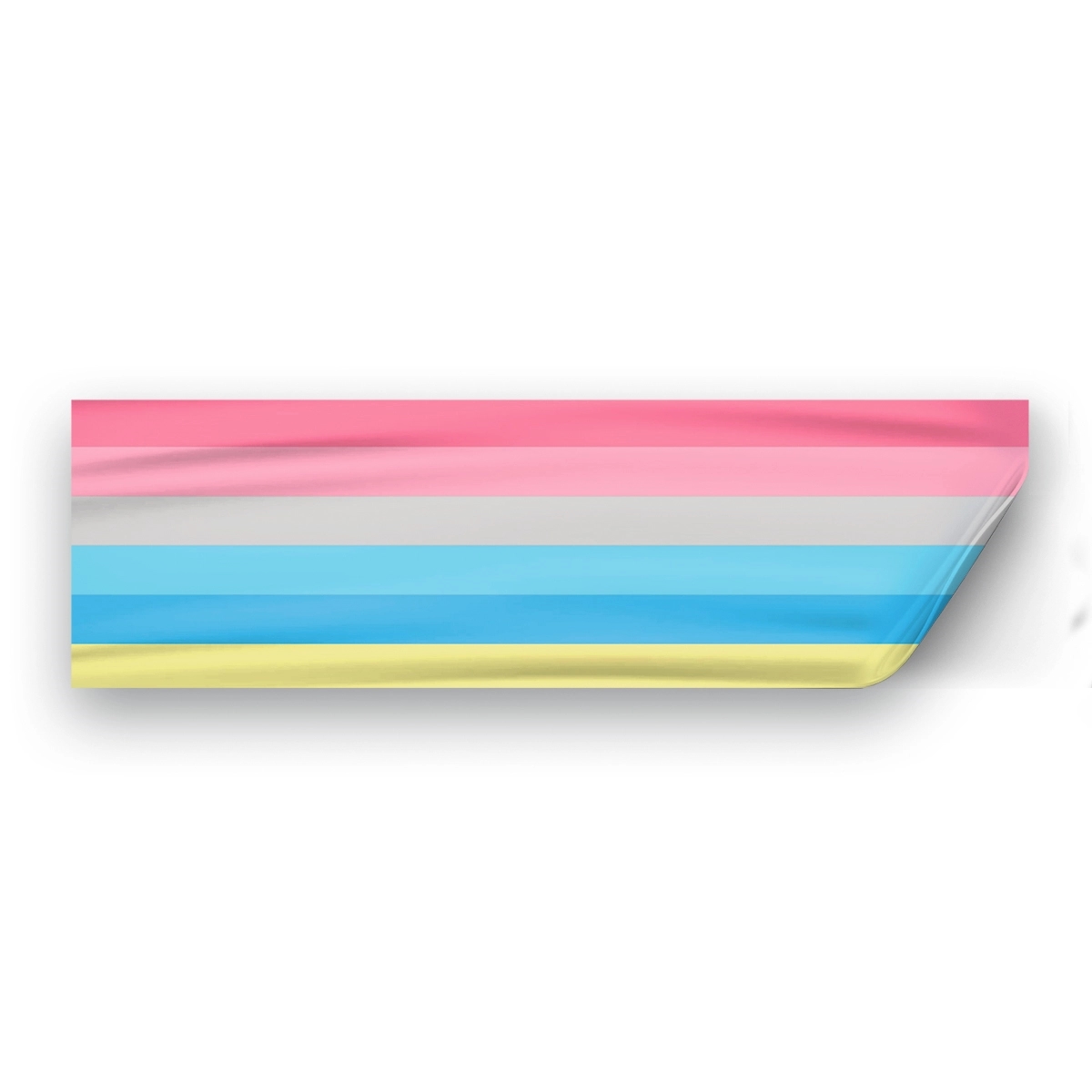 3" x 10" Genderflux Window Decals 1