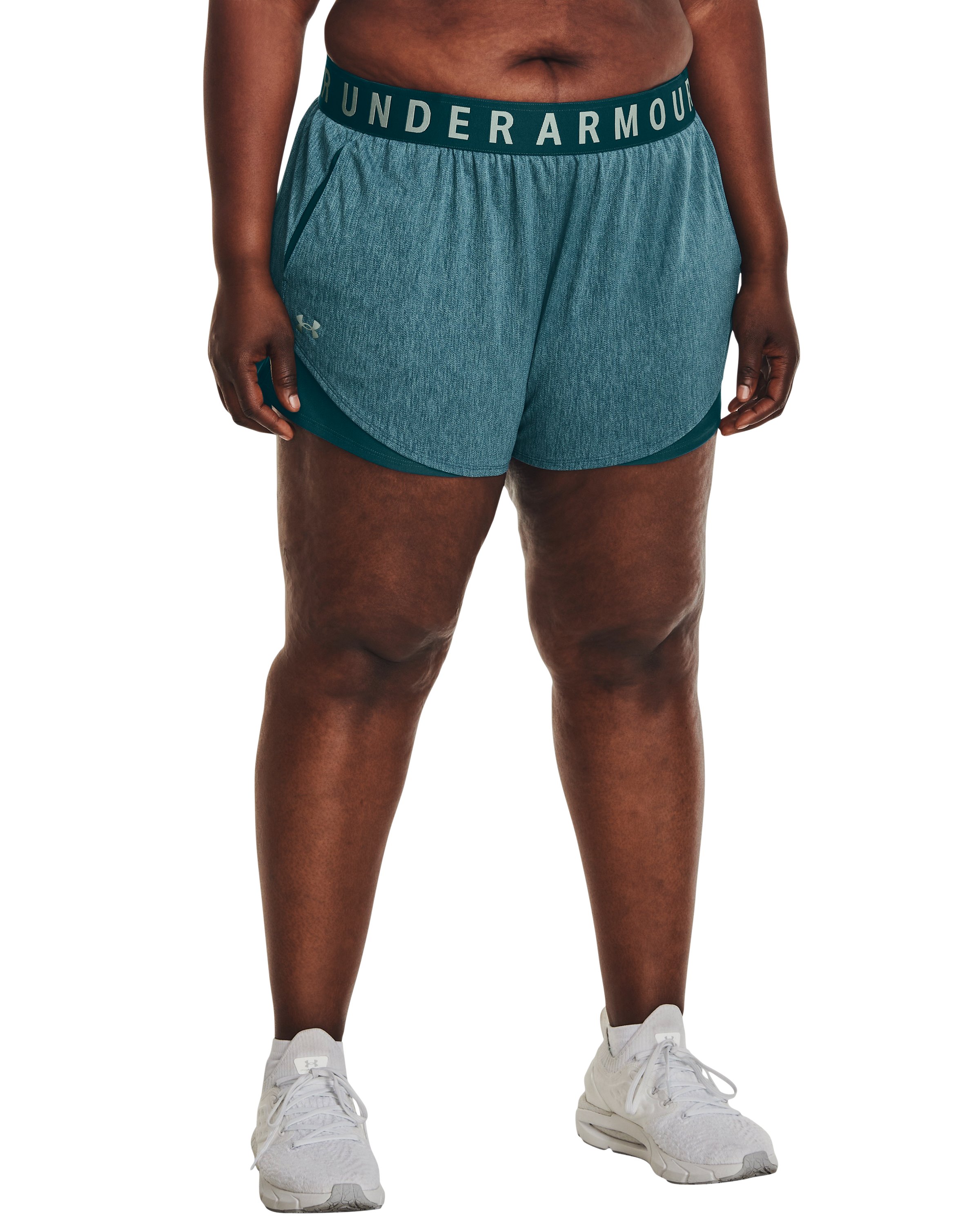 Women's UA Play Up 3.0 Twist Shorts  11