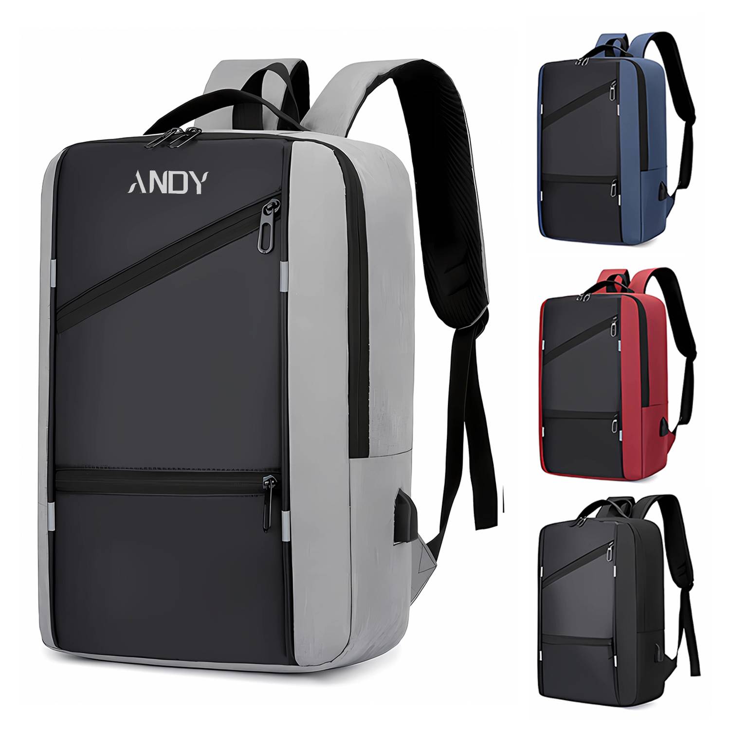 Travel Laptop Backpack w/ Usb Charging Port 18