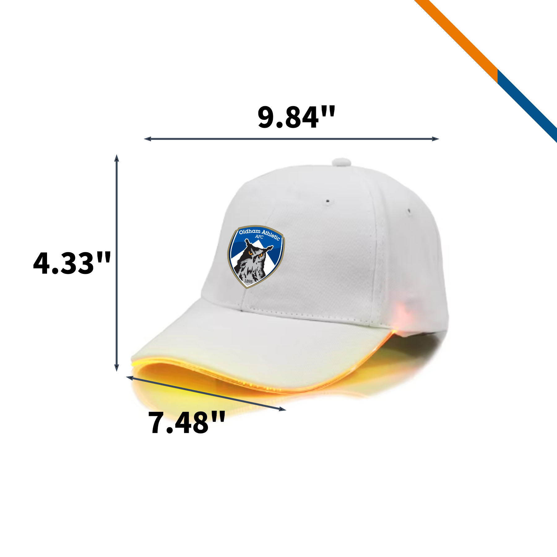 Tompkins LED Lighting Baseball Cap 3
