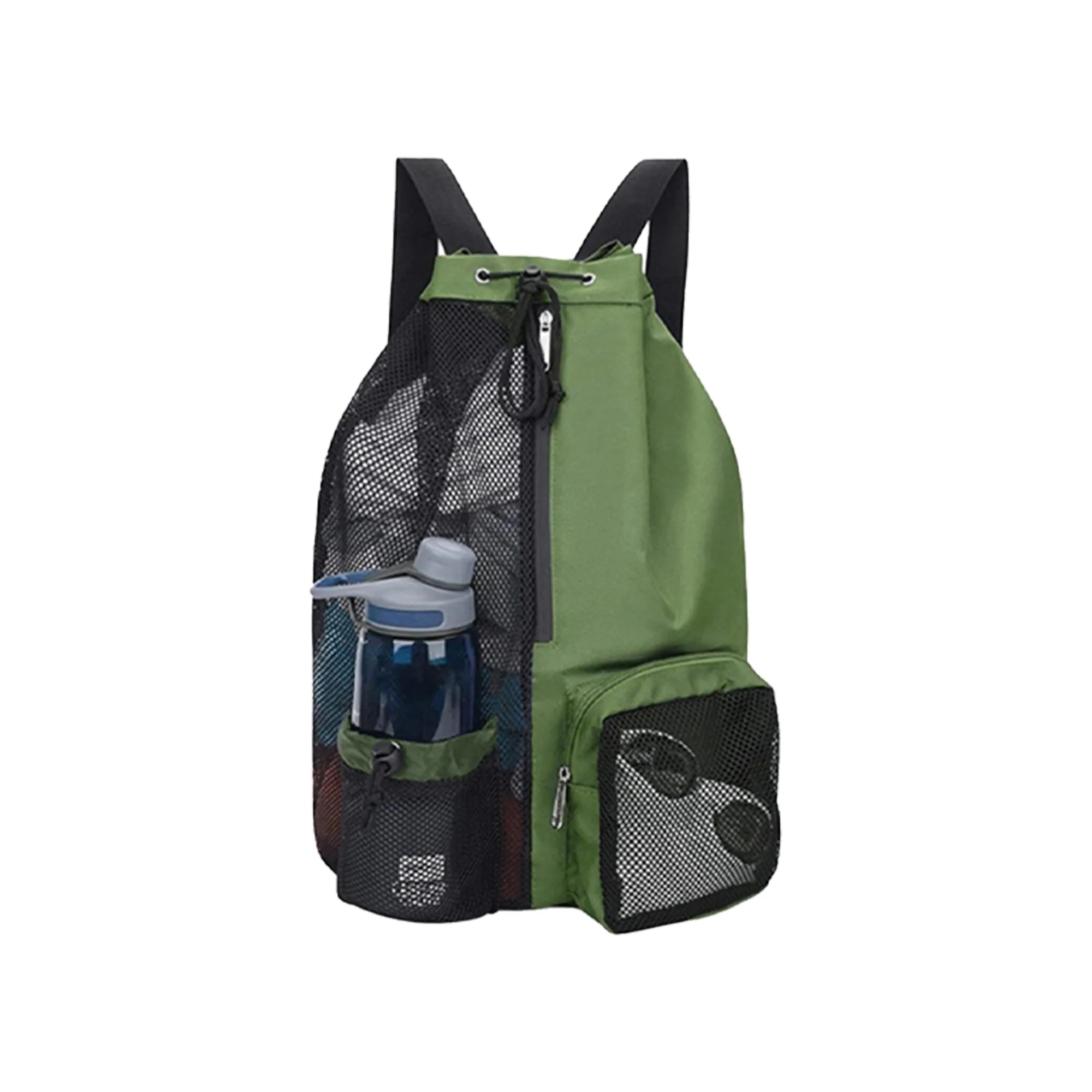 Outdoor Mesh Drawstring Backpack 11