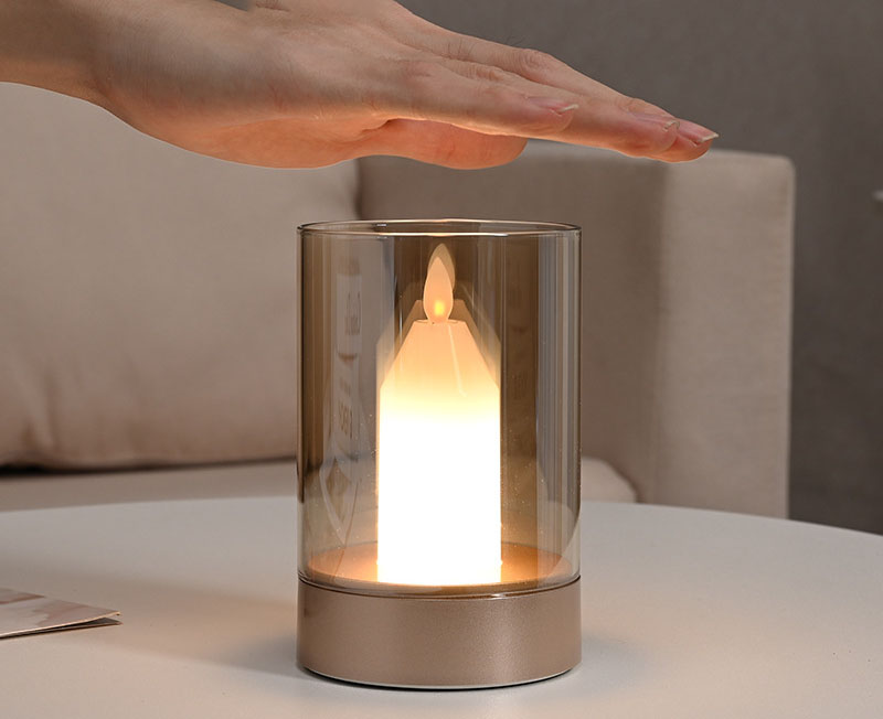 Touch-Sensitive LED Electric Candle Lamp 4