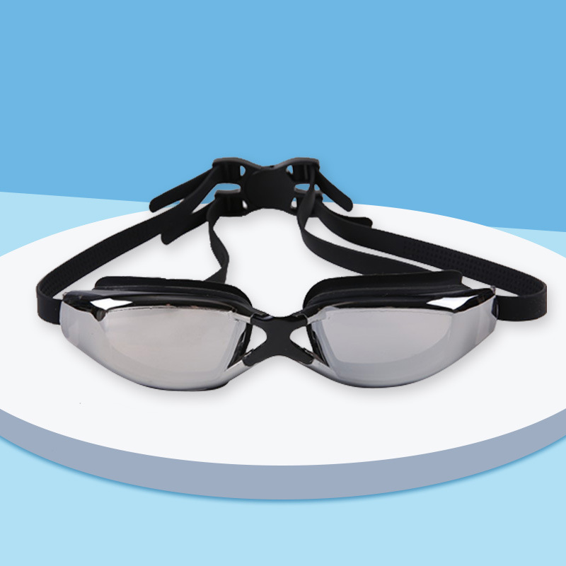 Adult HD Swimming Goggles with Nose Clip Earplugs 5
