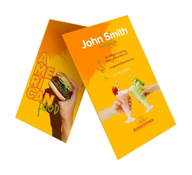 Standard Business Cards - Vertical (2" x 3.5") 2