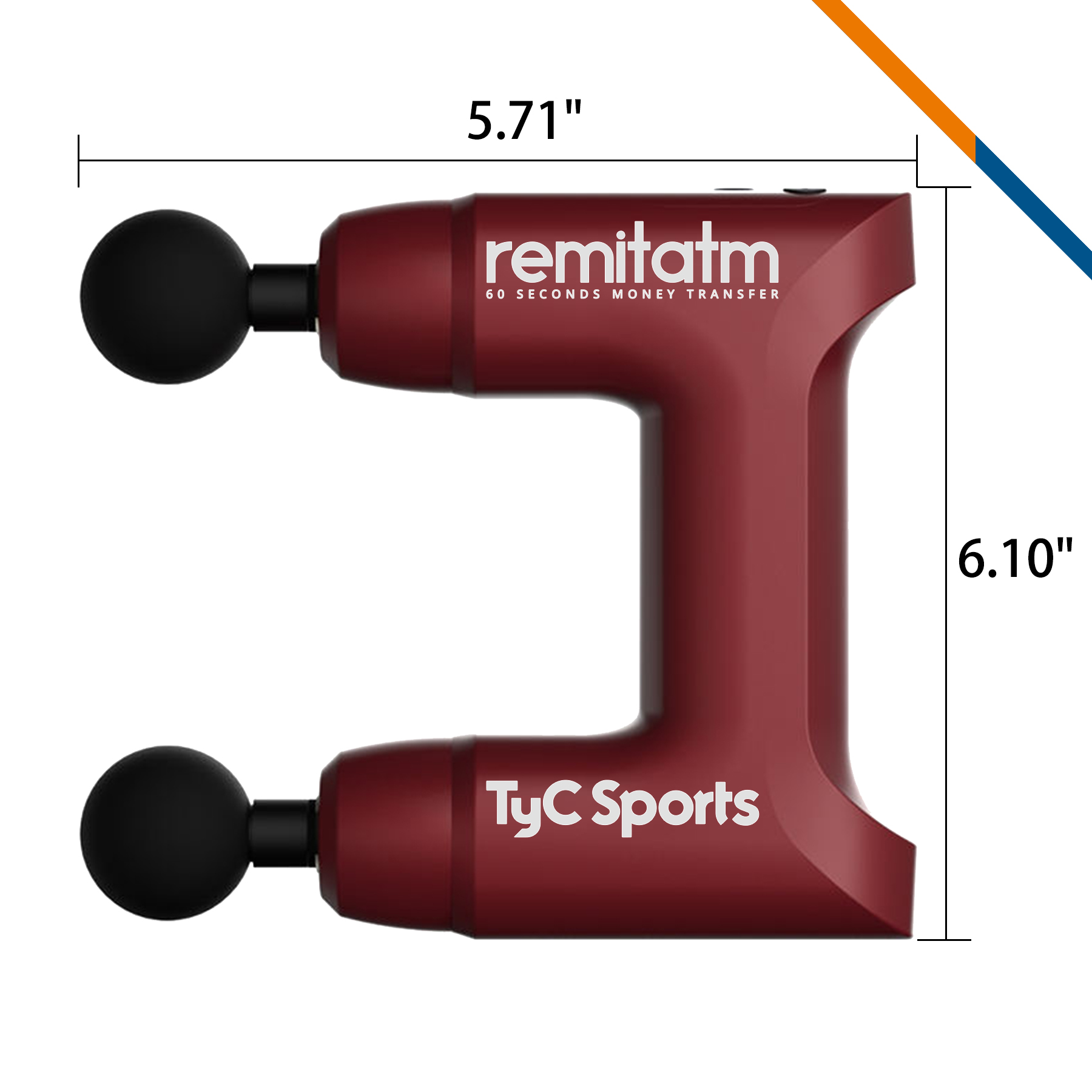 Torium Double Heads Massage Gun 6