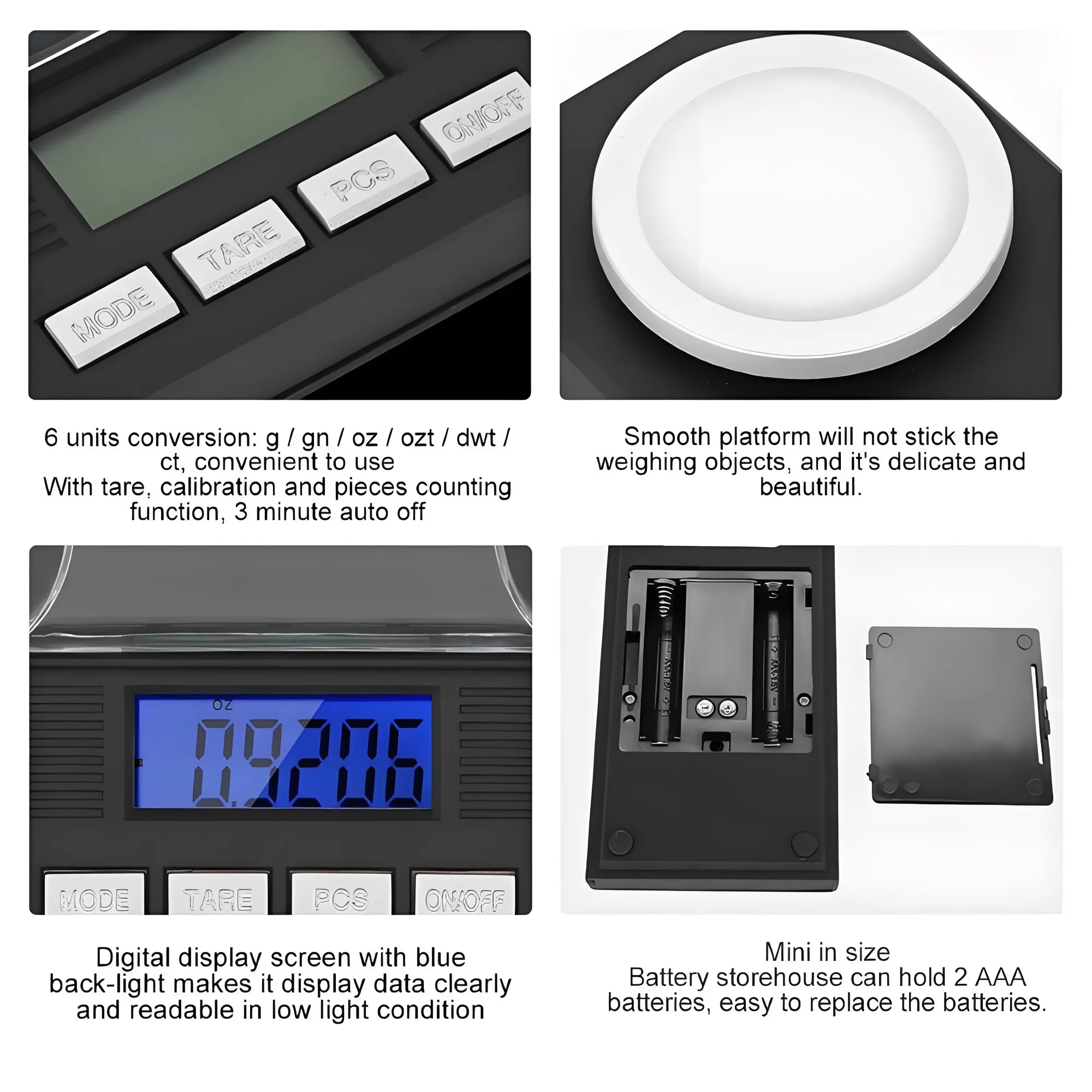 High-Precision Portable Electronic Scales 1