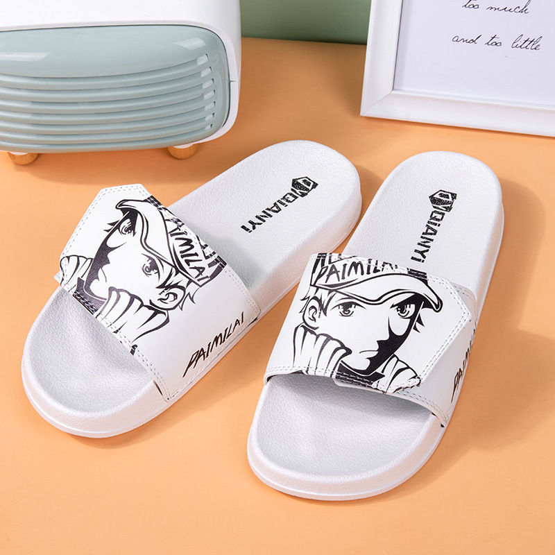 Unisex Soft PU Straps Velcro Tape Sandals 7